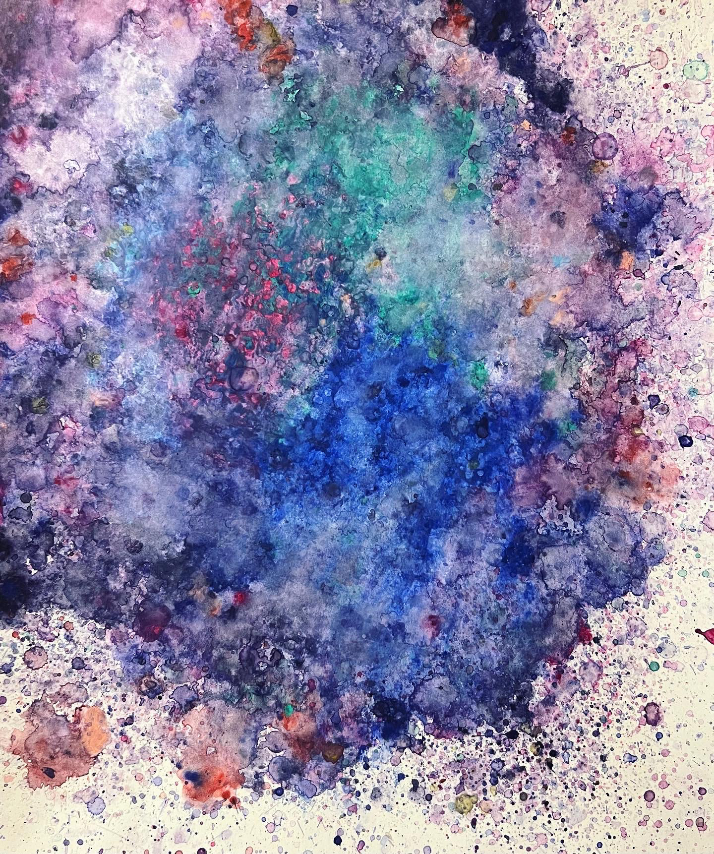 14" x 17" pastel on paper