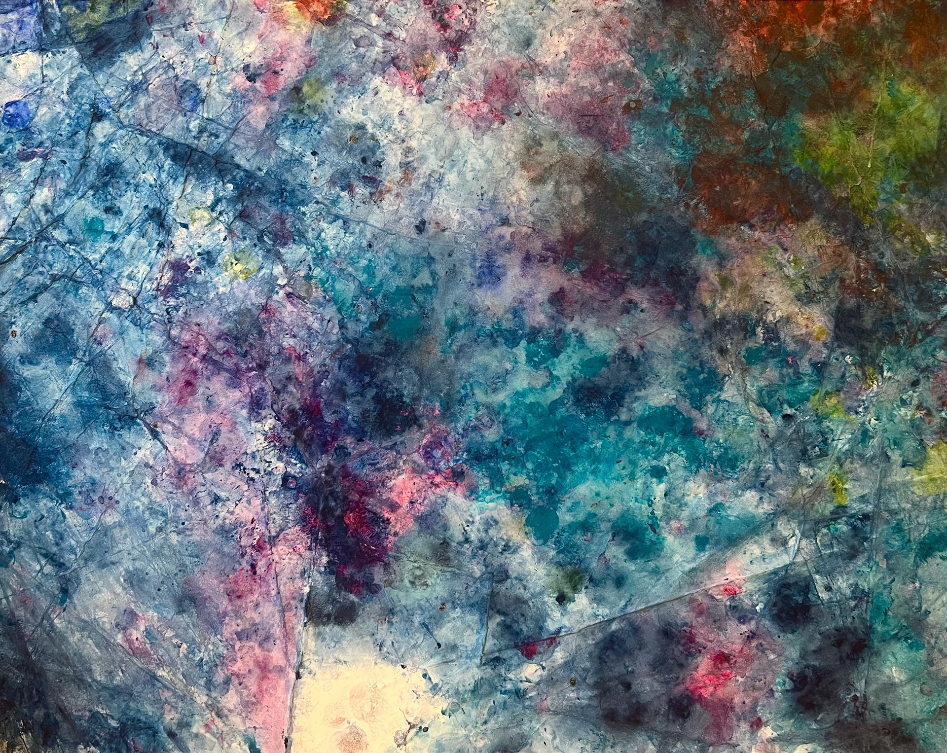 19" x 24" Acrylic on paper