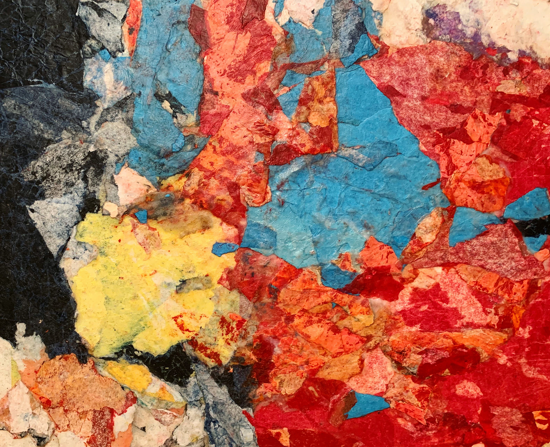 11" x 14" mixed media on board