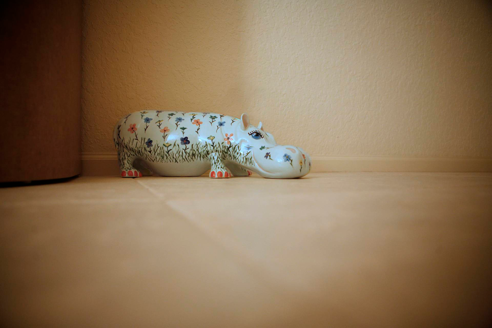 Hippos aren't just grey