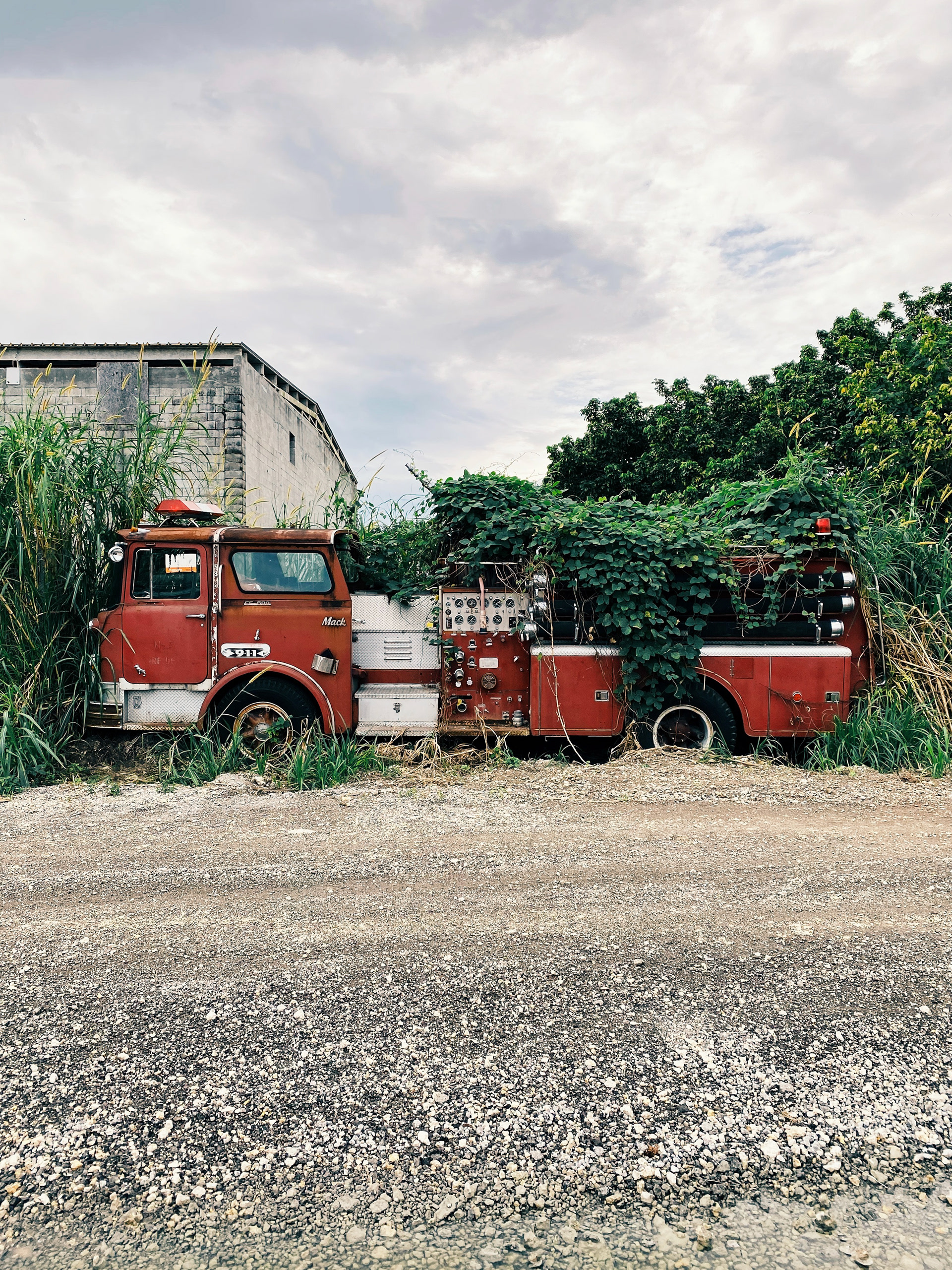 Abandoned Fire Truck