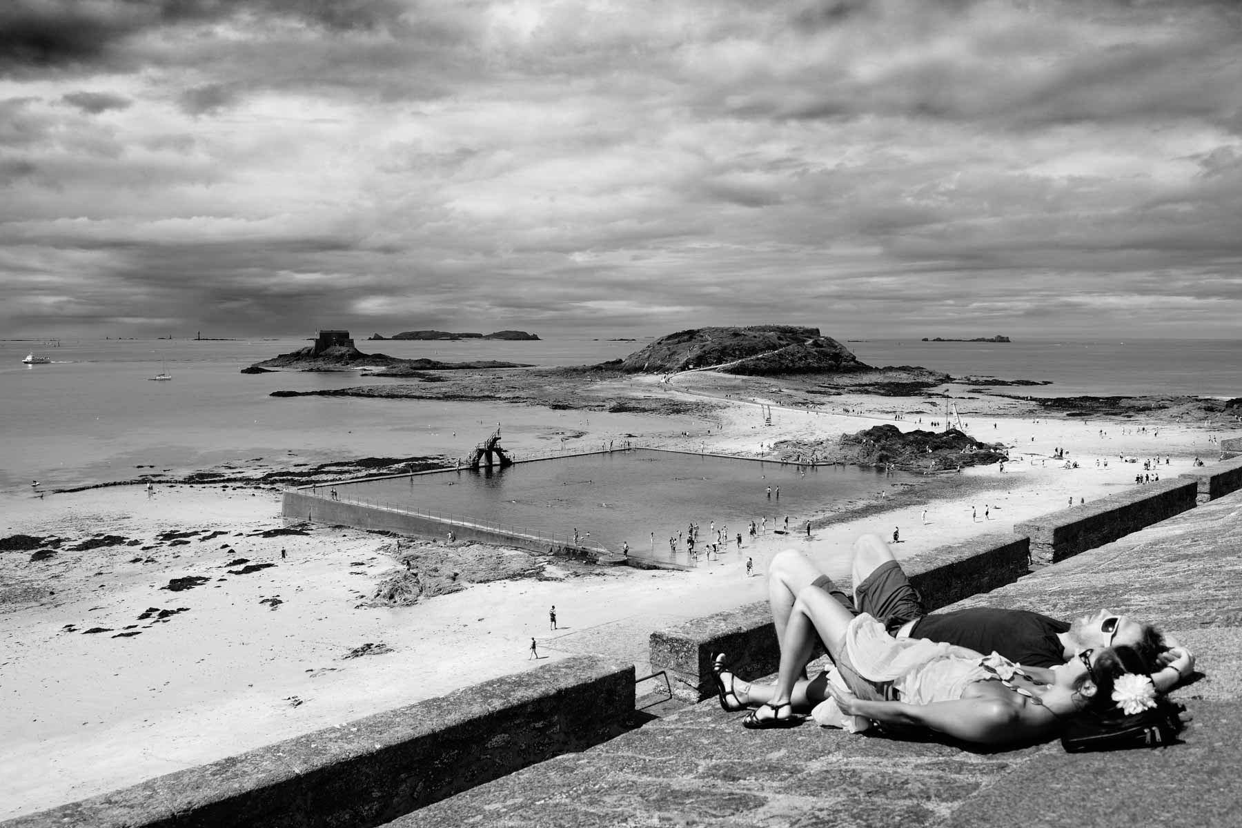Farniente, plage Bon-Secours à Saint-Malo