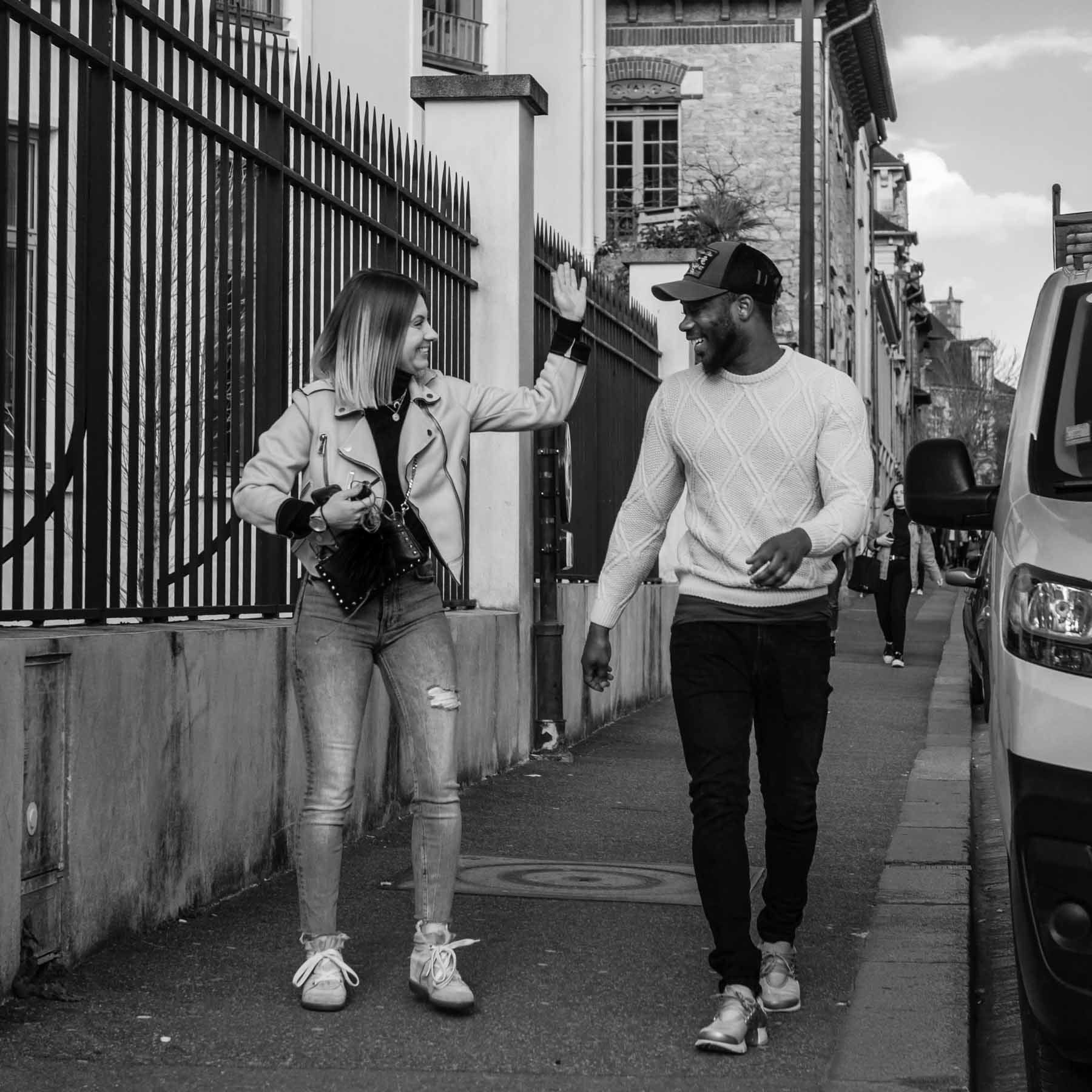 Scène de rue, Rennes