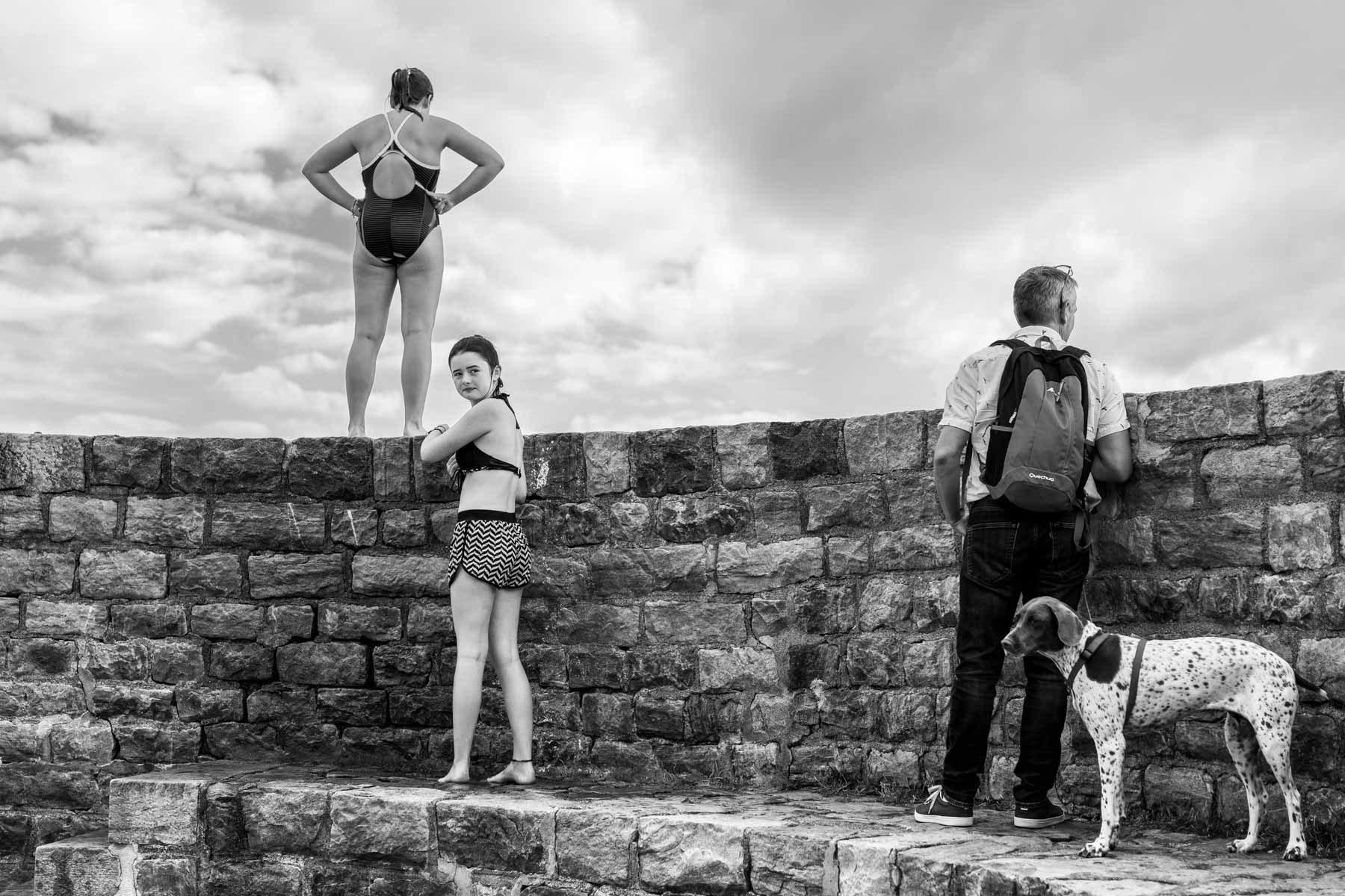 Derrière le mur, la mer