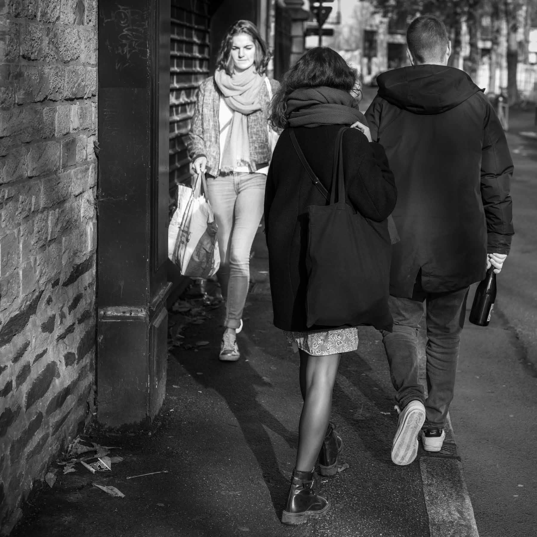 En passant dans la lumière