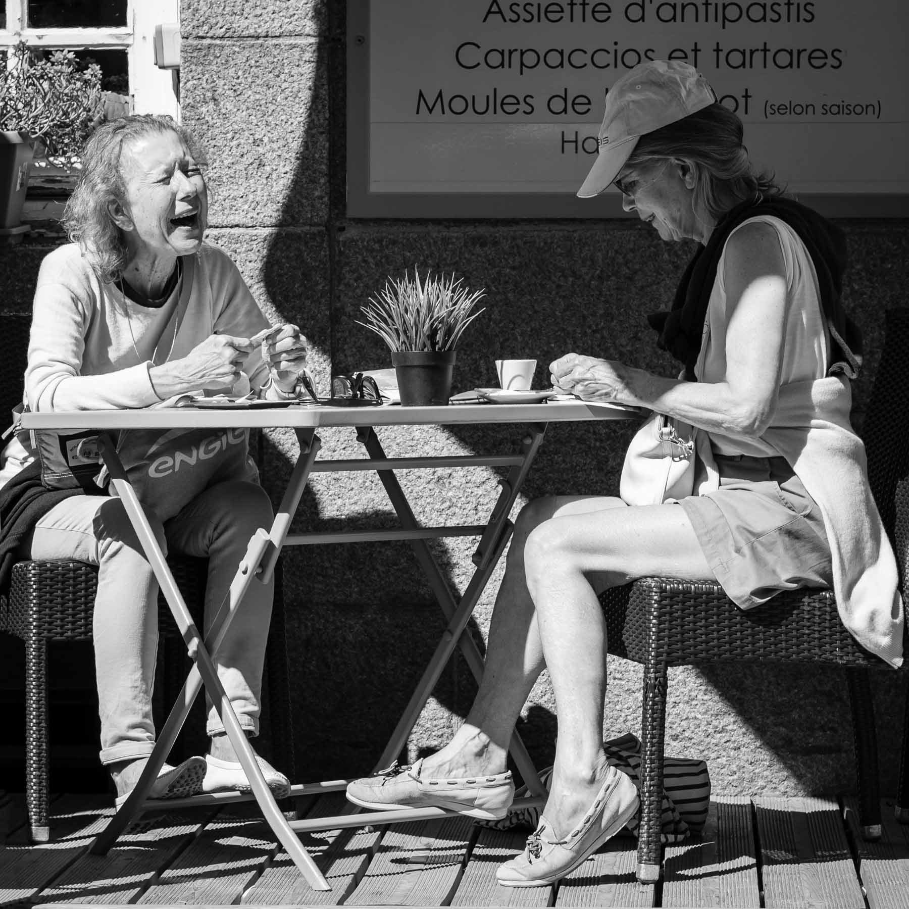 Rigolade et p'tit café