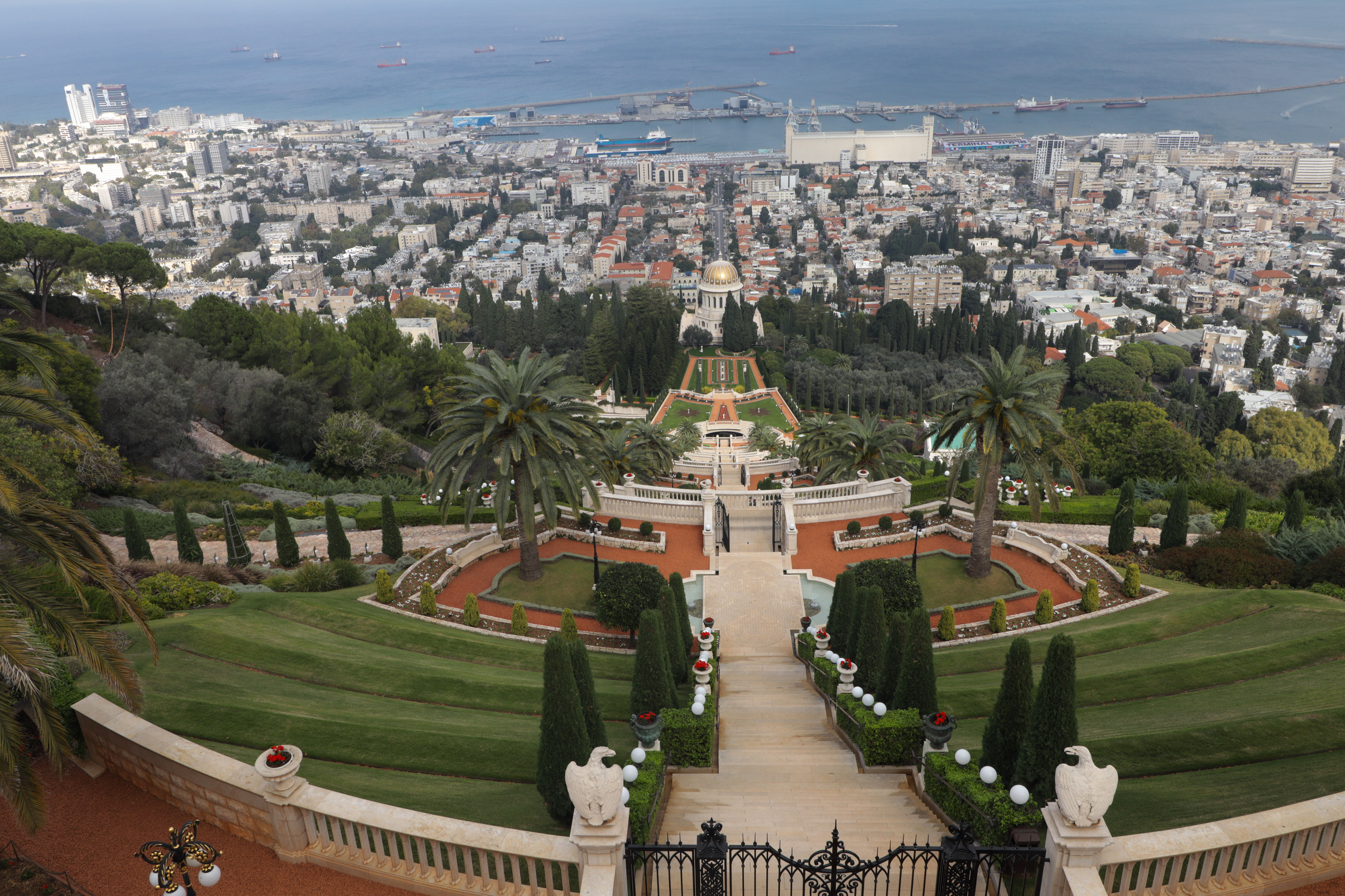 Bahá’í Gardens in Haifa, Israel