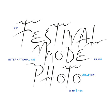 Original typography for Festival international de mode et de photographie, Villa Noailles, 2016