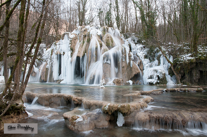 Cascade de tuf Les Planches d'Arbois
