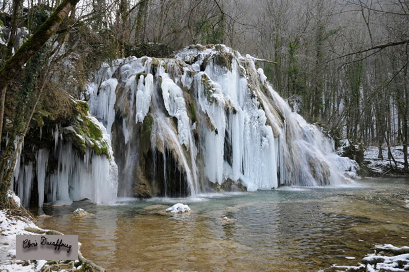 Cascade de tuf Les Planches d'Arbois