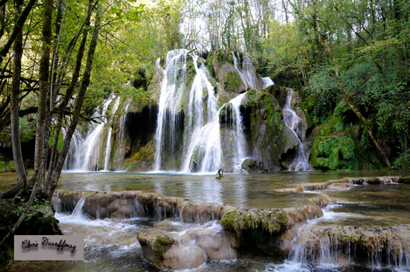 Cascade de tuf Les Planches d'Arbois