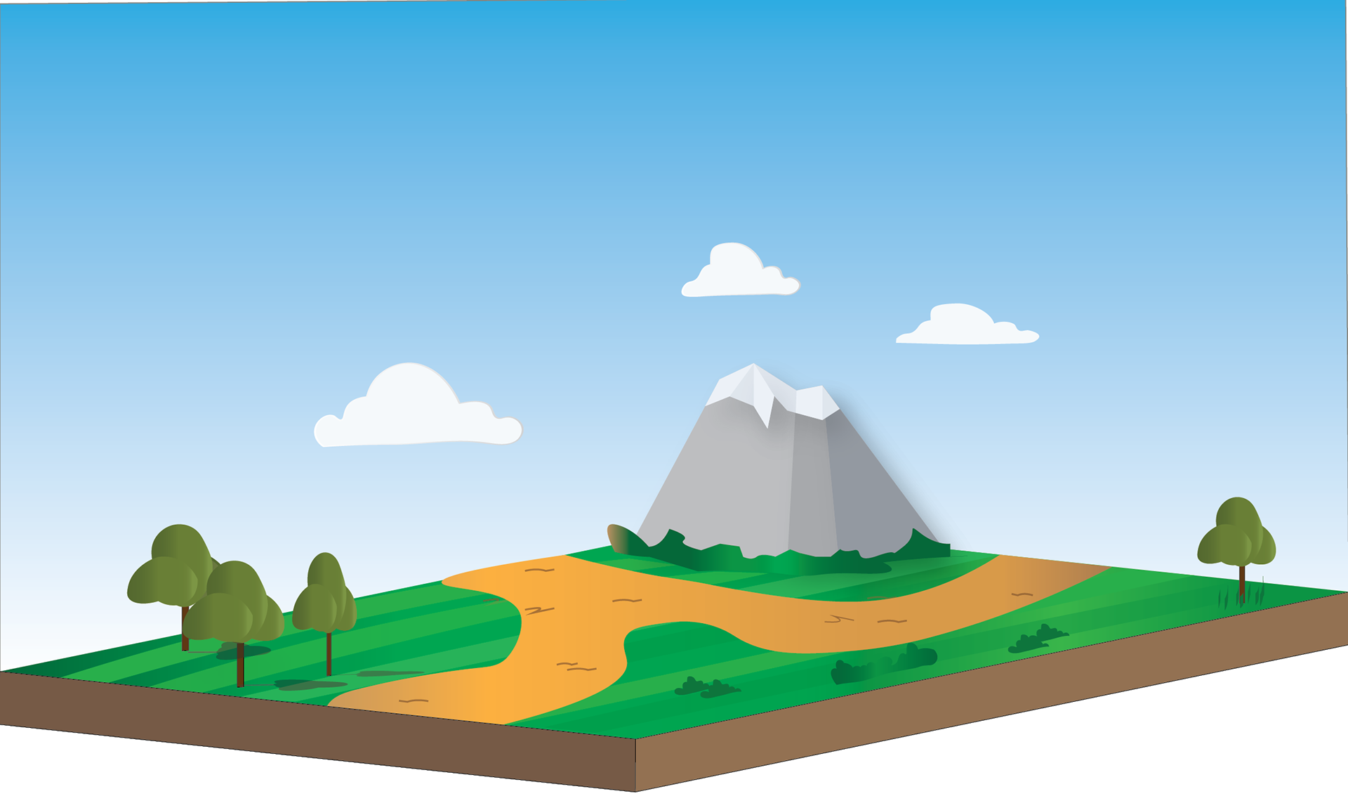 Game structures without characters on a sheared plane