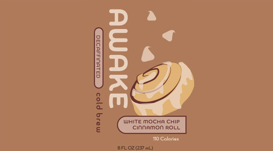 label 1 - white mocha chip cinnamon roll