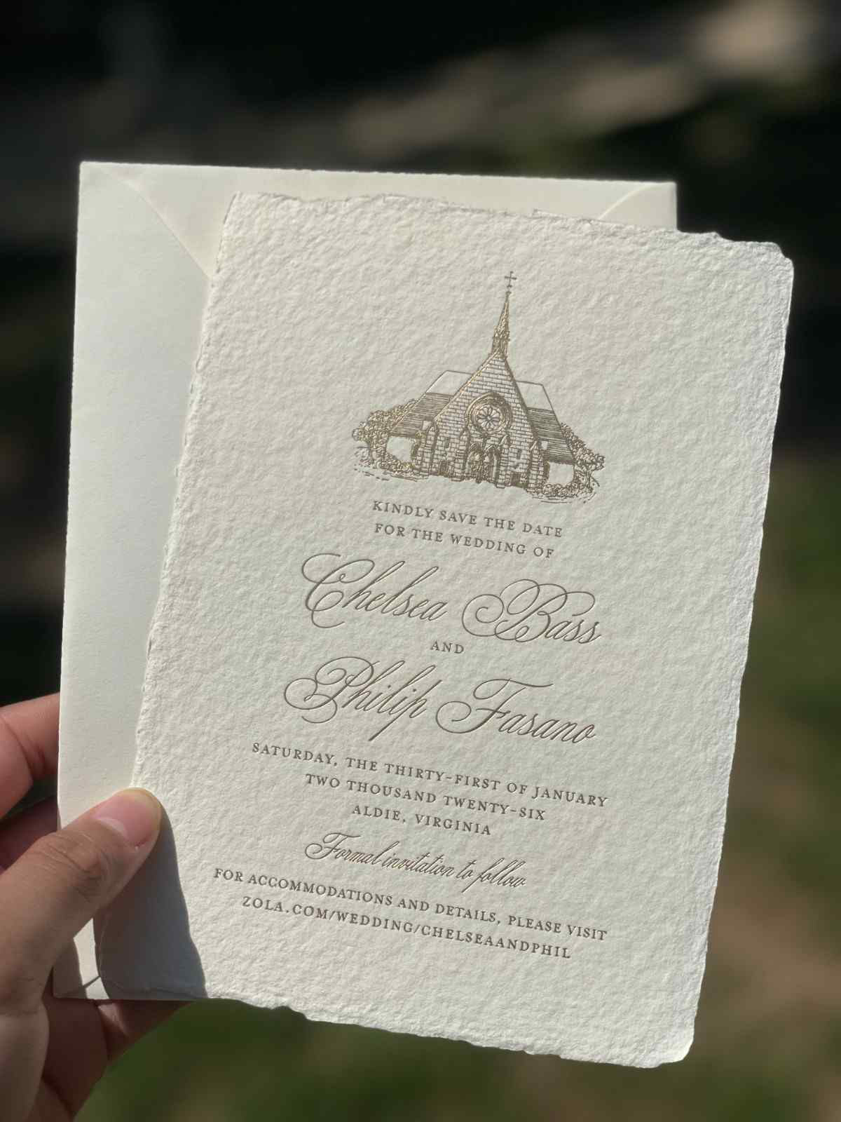 saint theresa catholic church, save the date, 2025