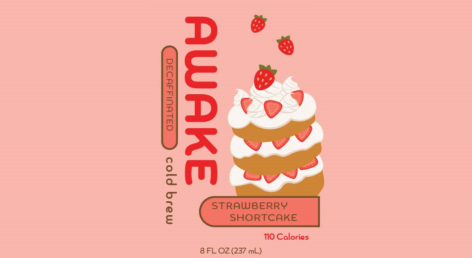 label 3 - strawberry shortcake