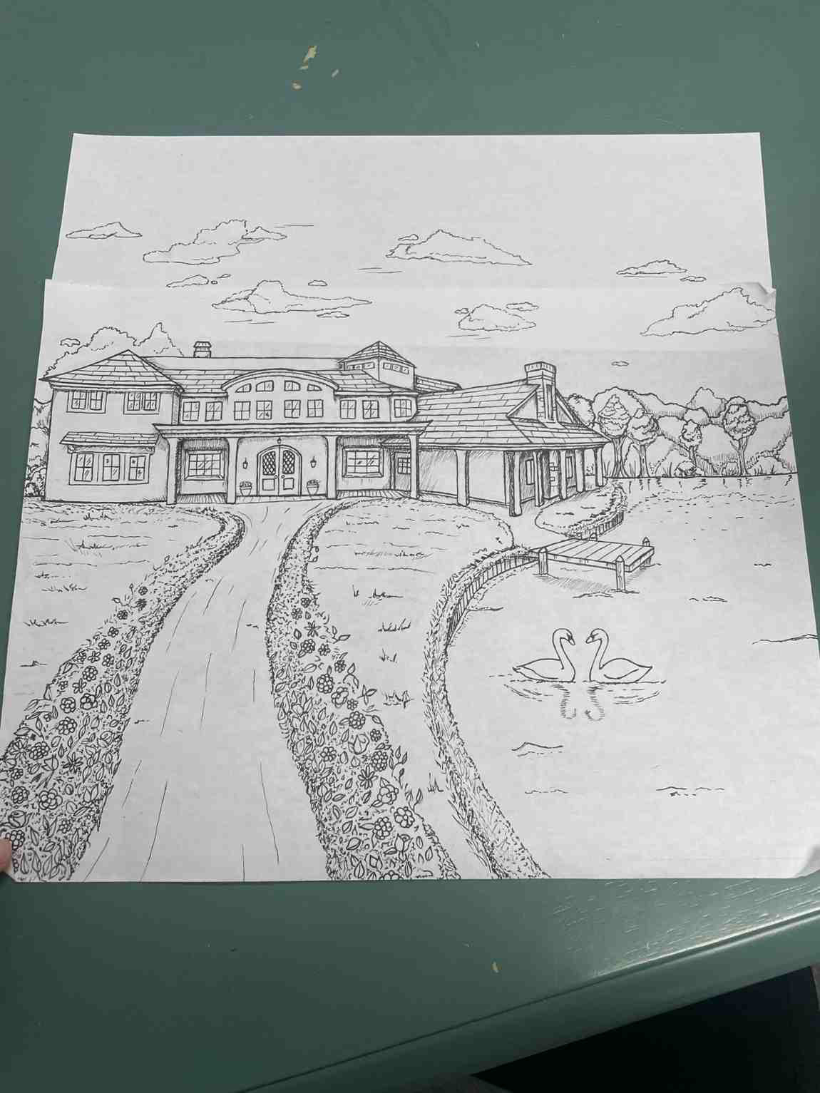 original drawing