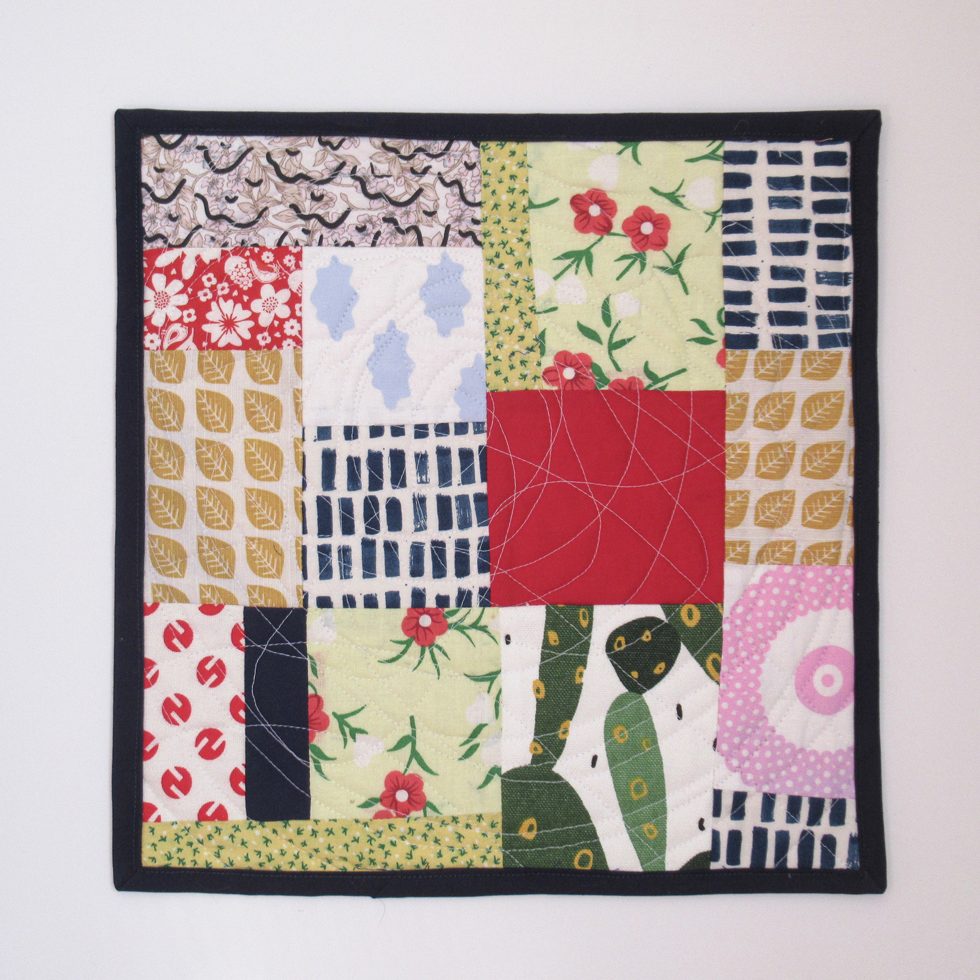 Cute Garden (2025). 12" x 12"