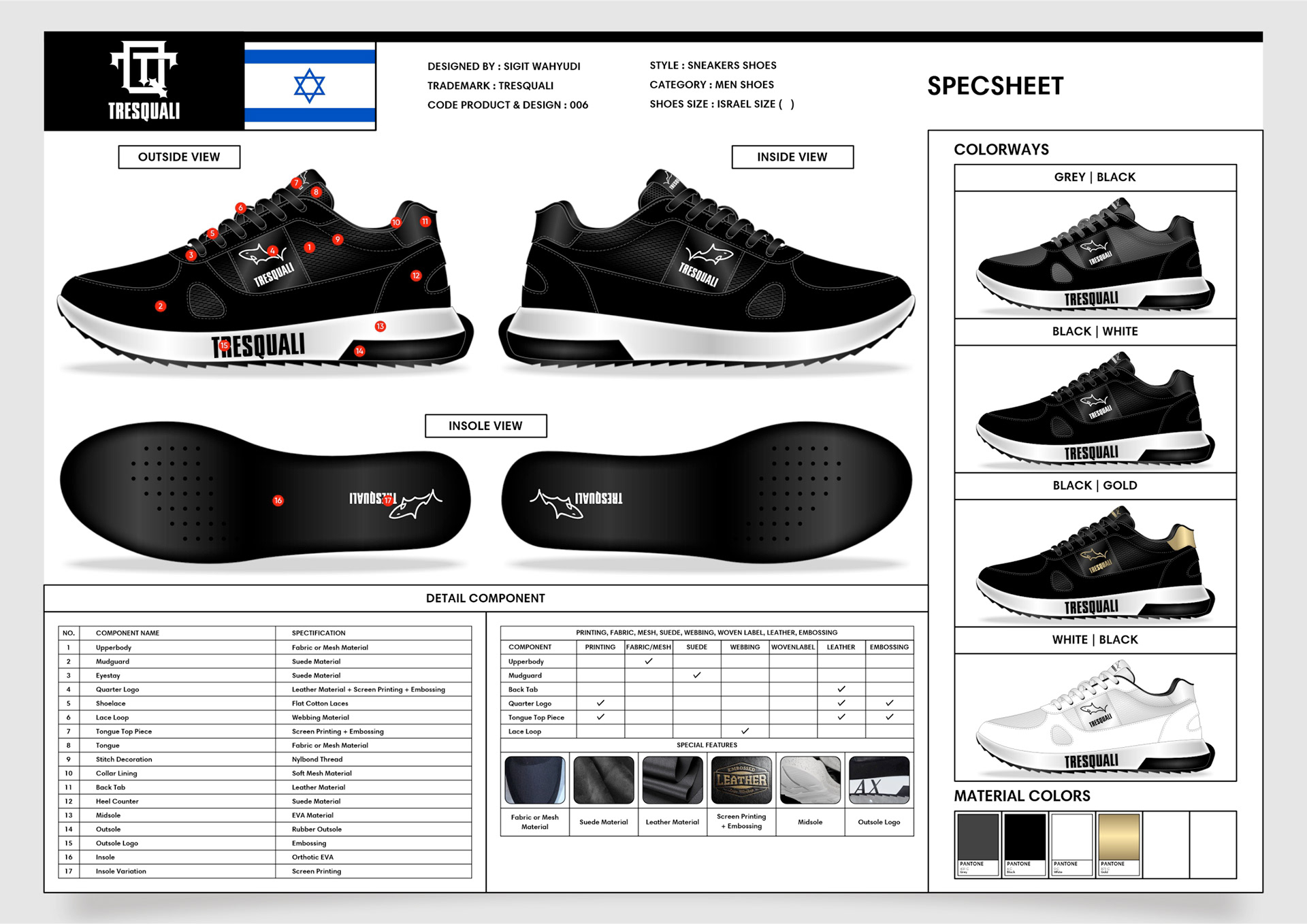 SNEAKERS SHOES