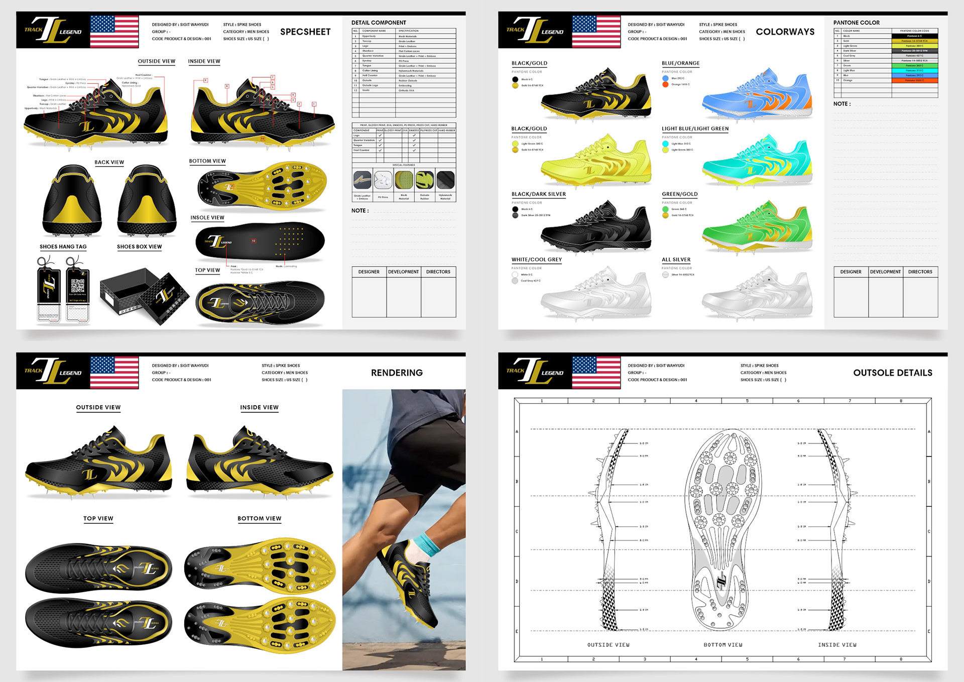 SPIKE SHOES