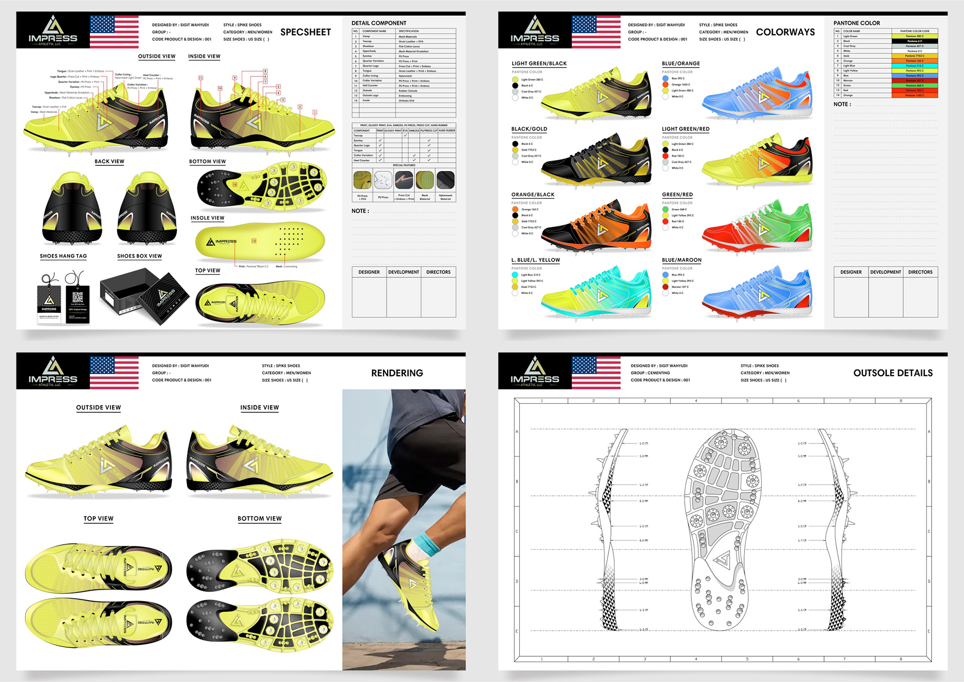 SPIKE SHOES