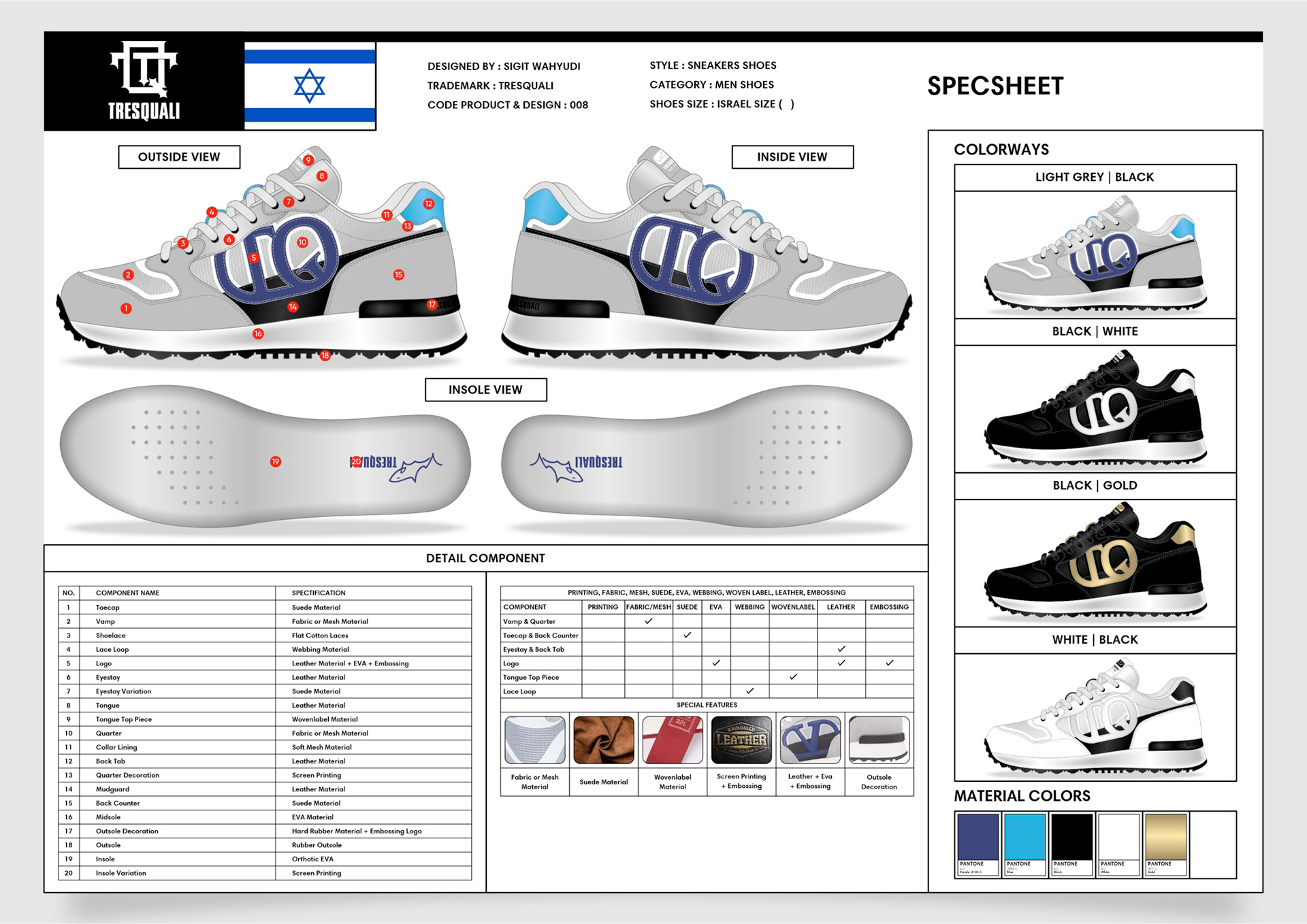 SNEAKERS SHOES