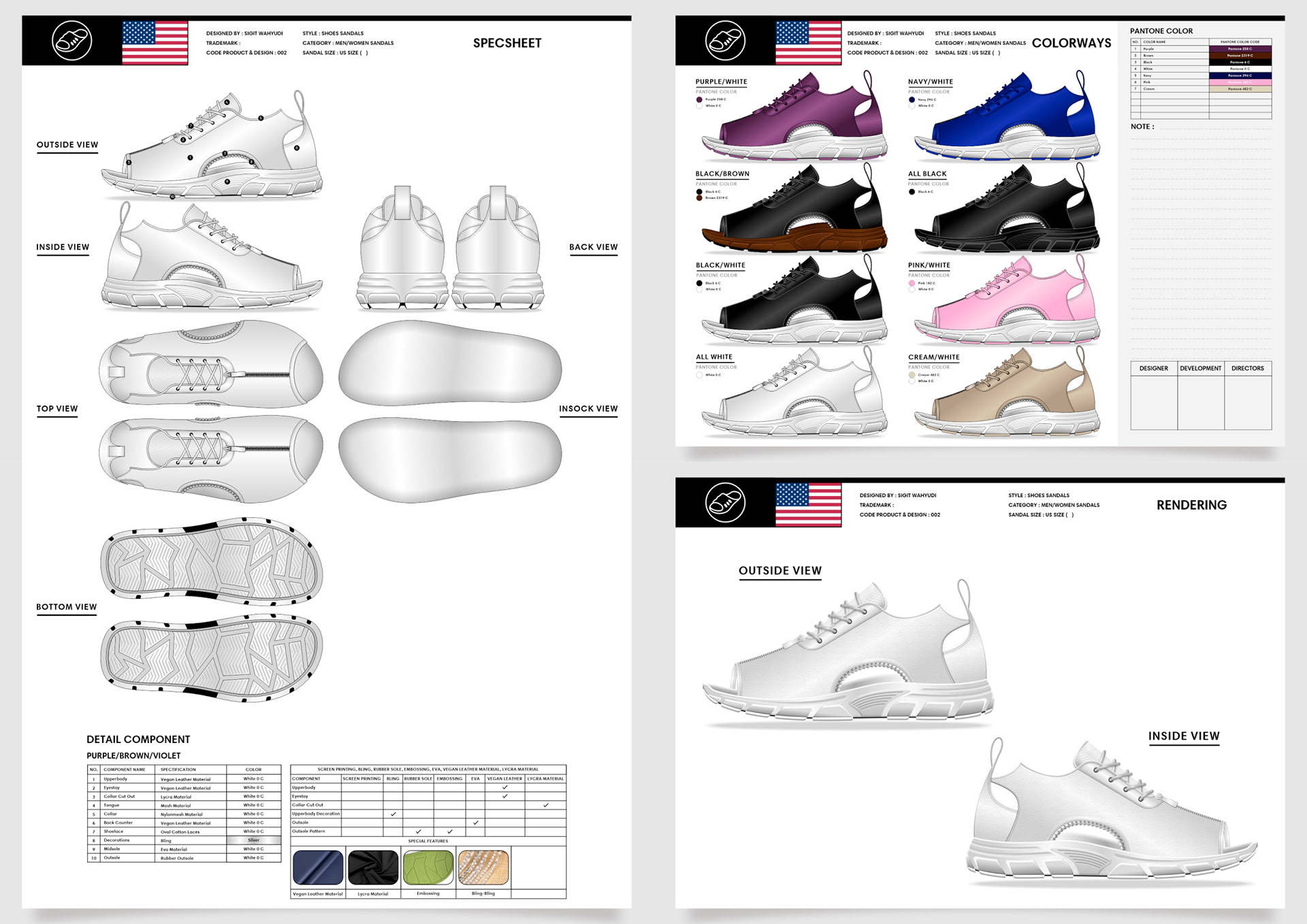 SHOES SANDALS