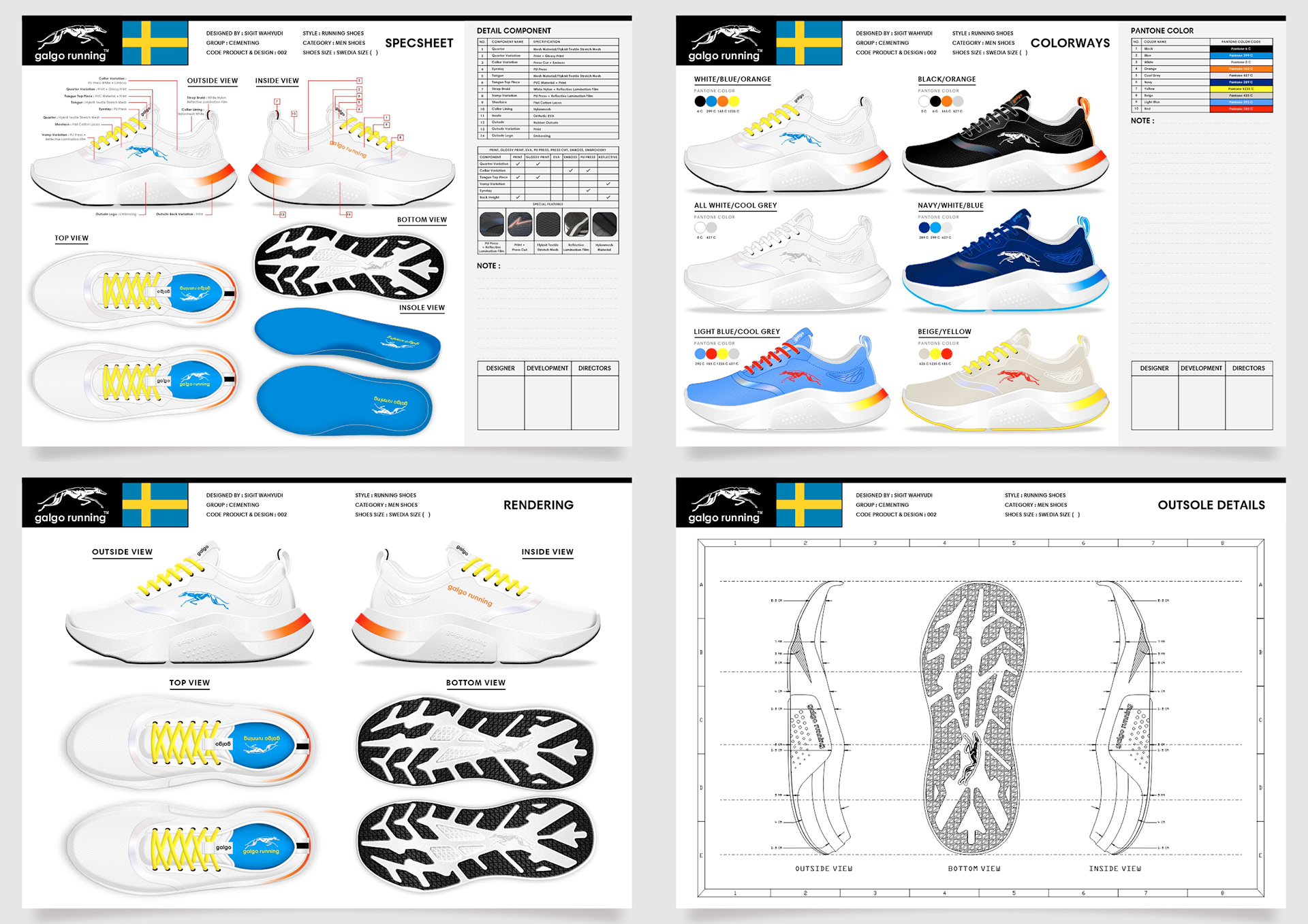 RUNNING SHOES
