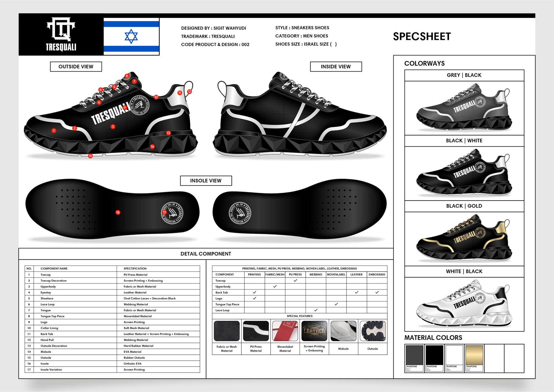 SNEAKERS SHOES