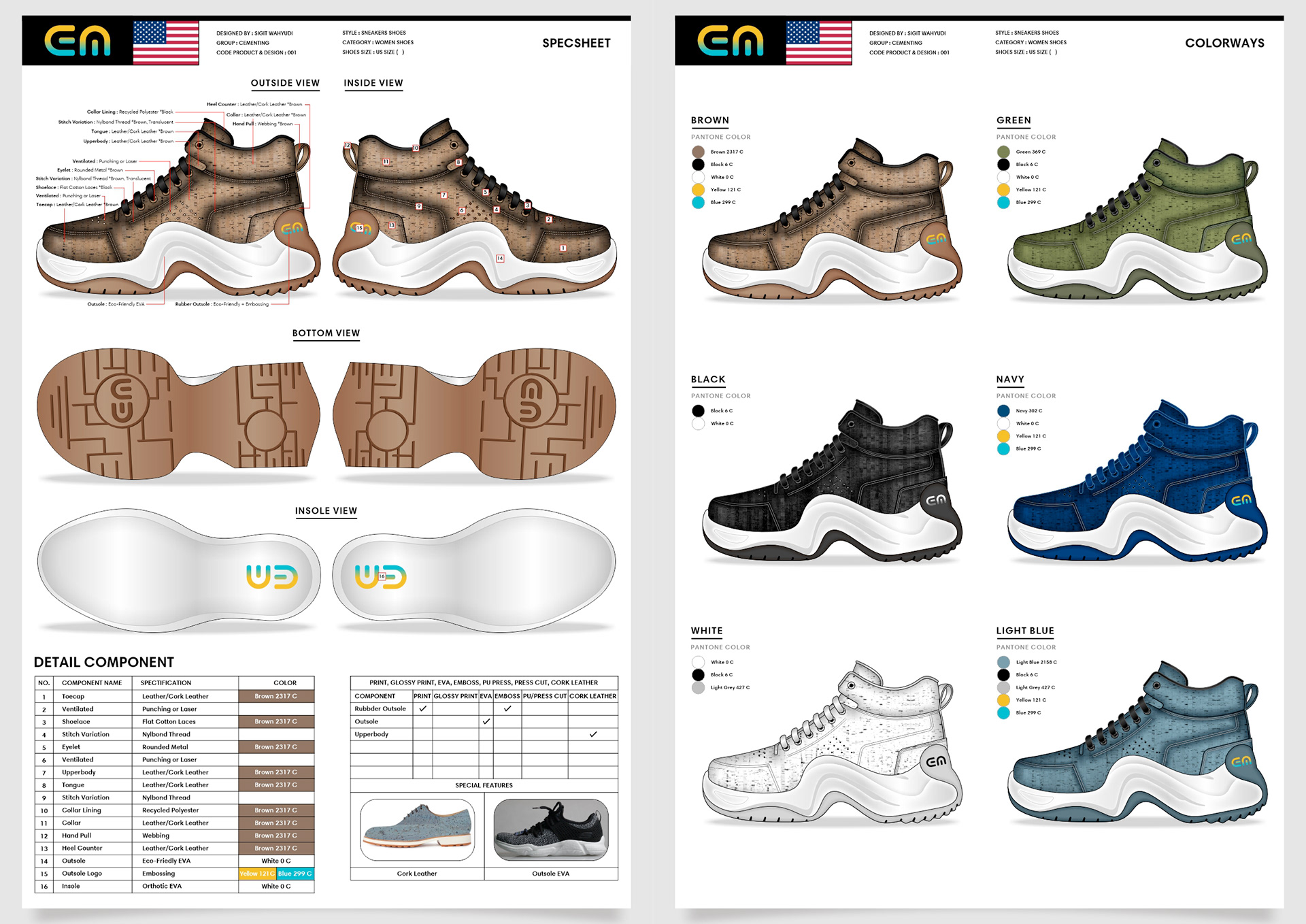 SNEAKERS SHOES