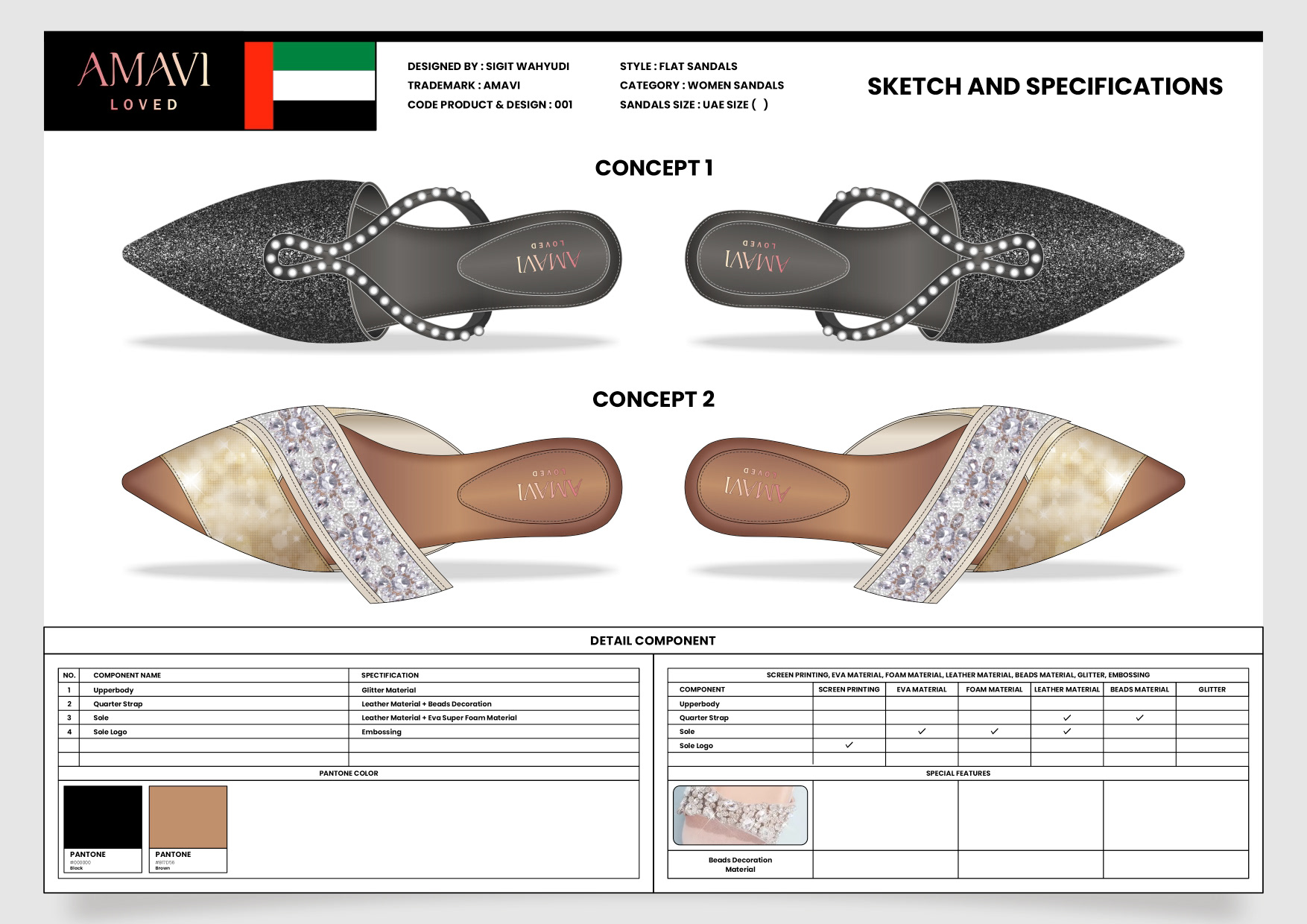 FLAT SANDALS
