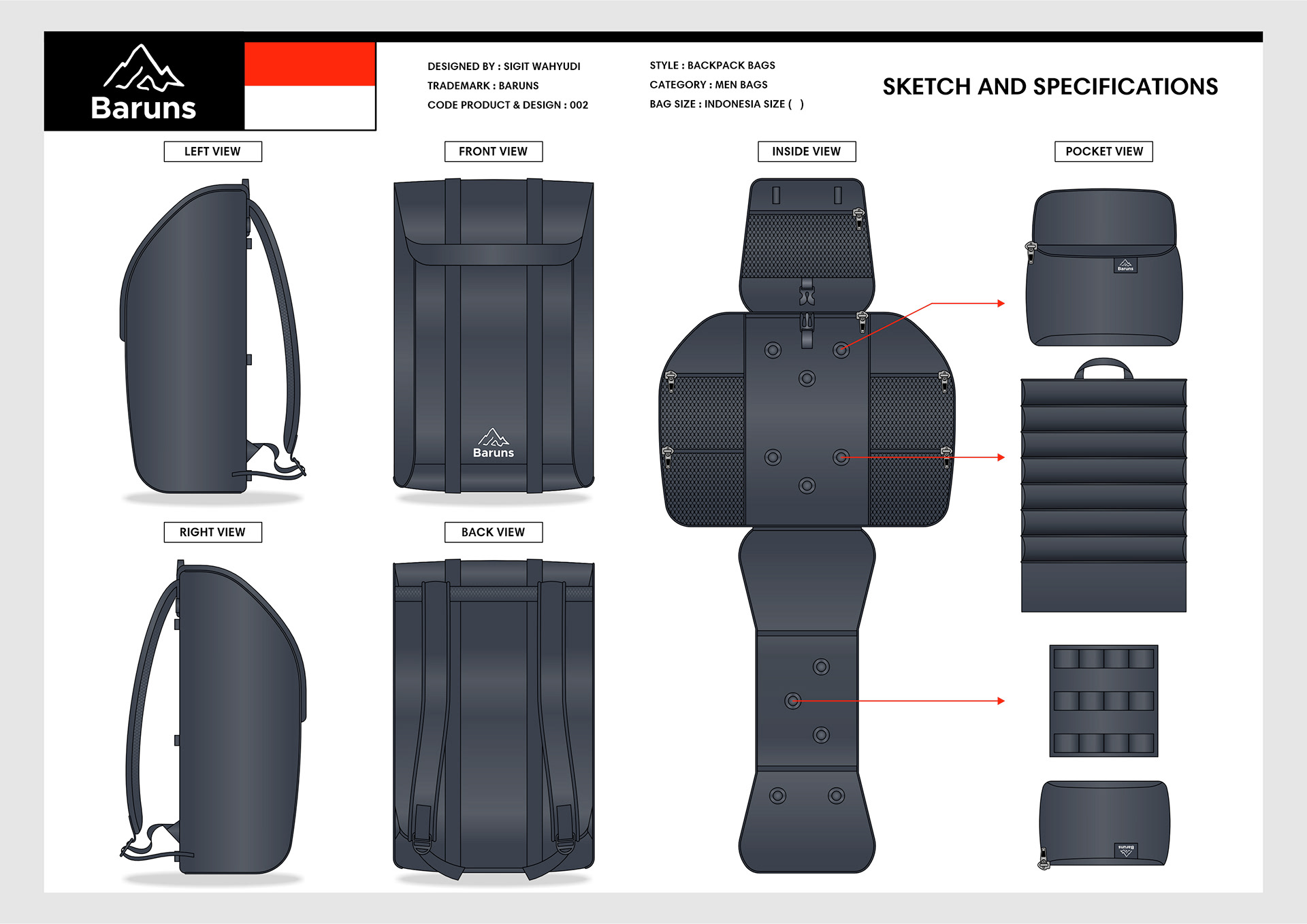 BACKPACK BAGS DESIGN