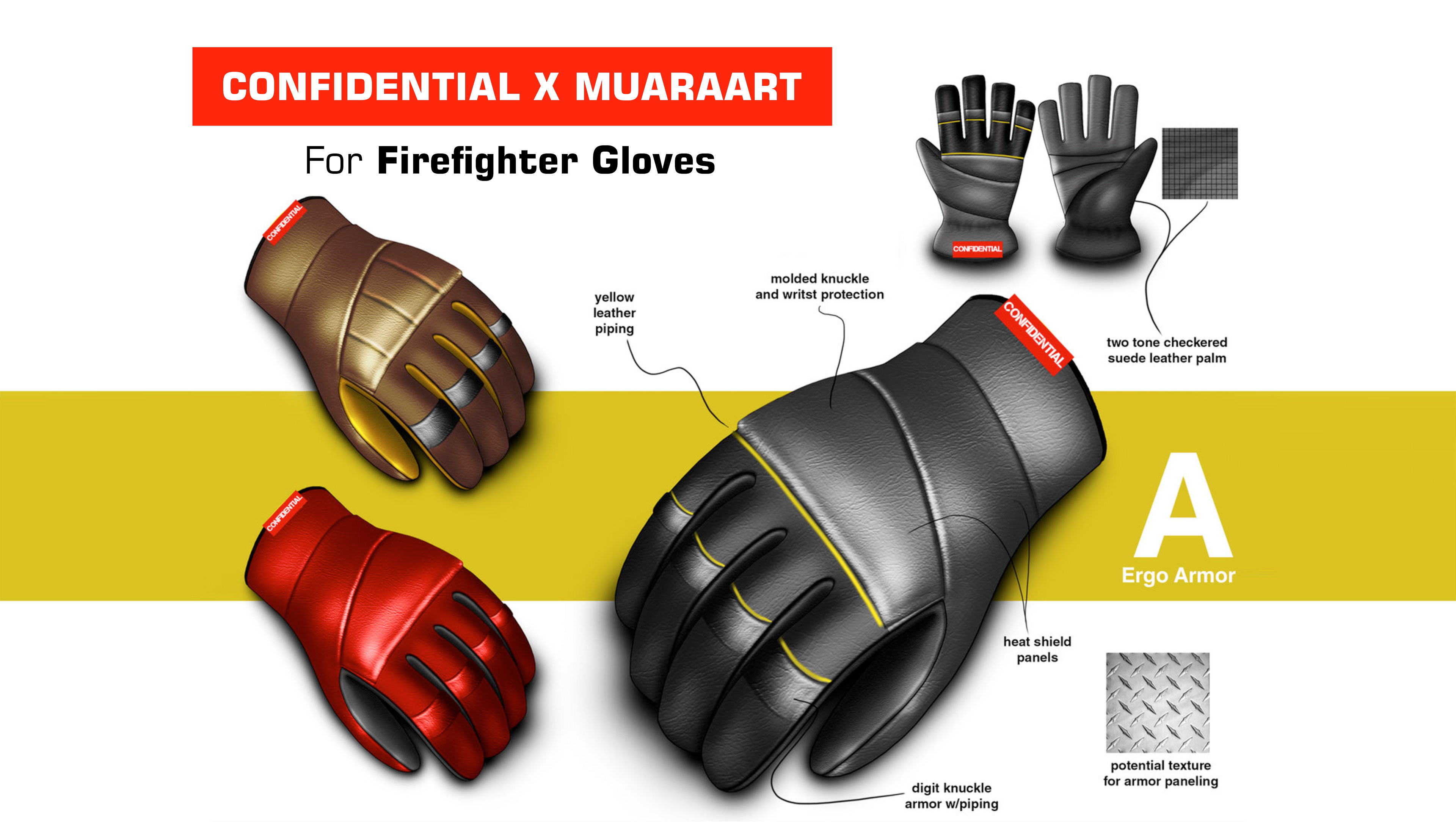 FIREFIGHTER GLOVES
