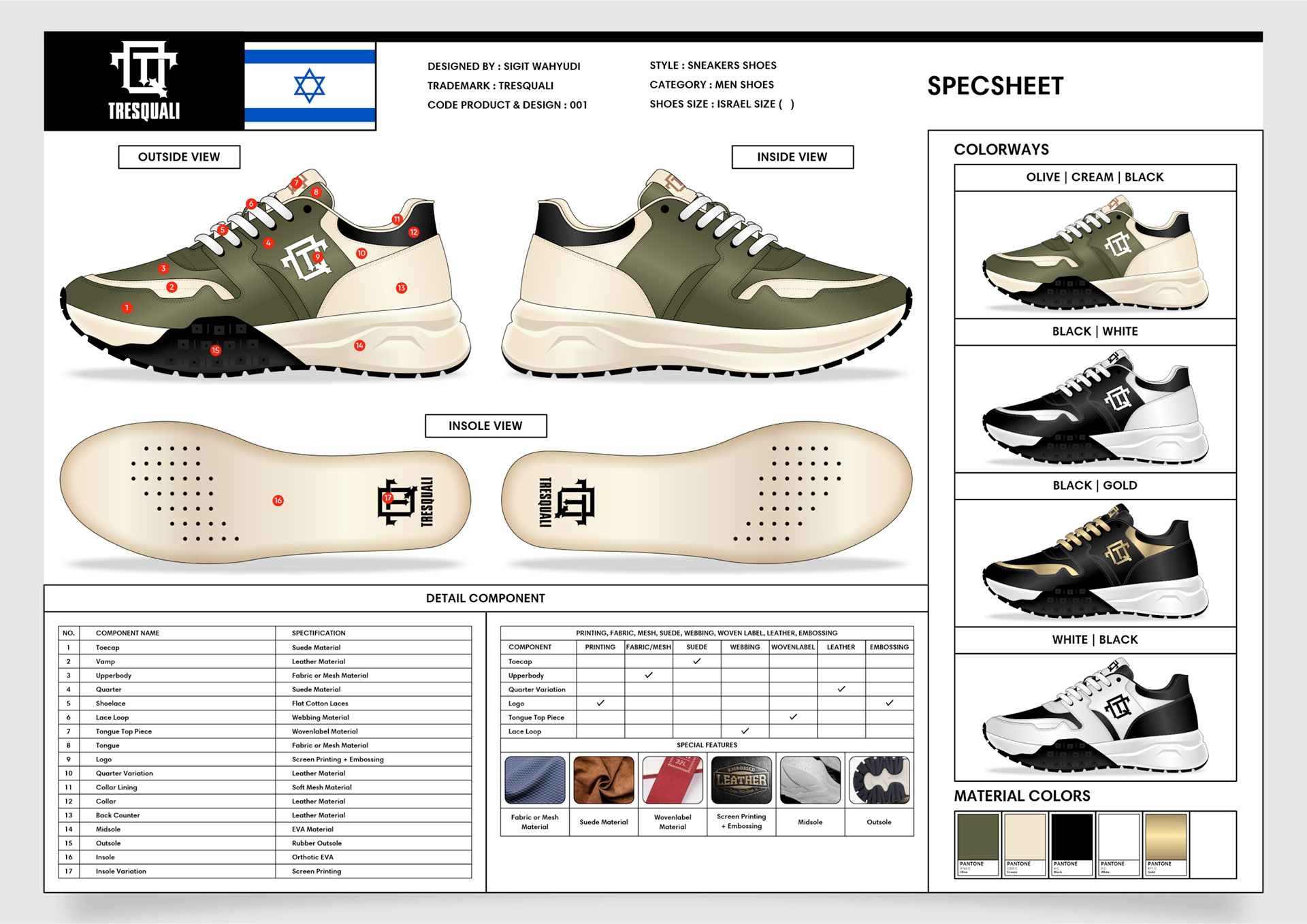 SNEAKERS SHOES