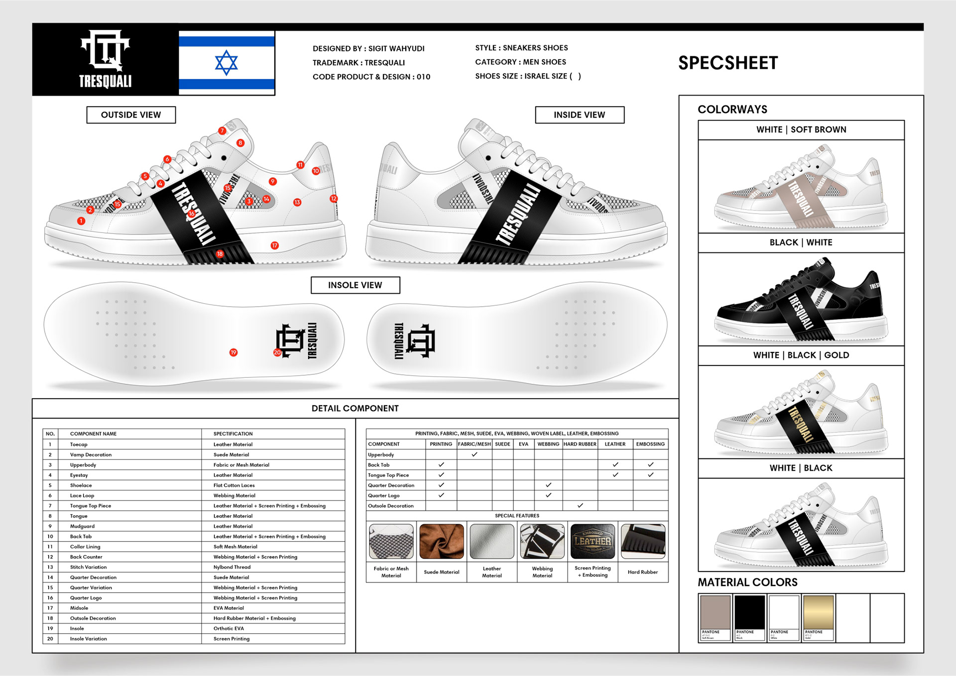 SNEAKERS SHOES