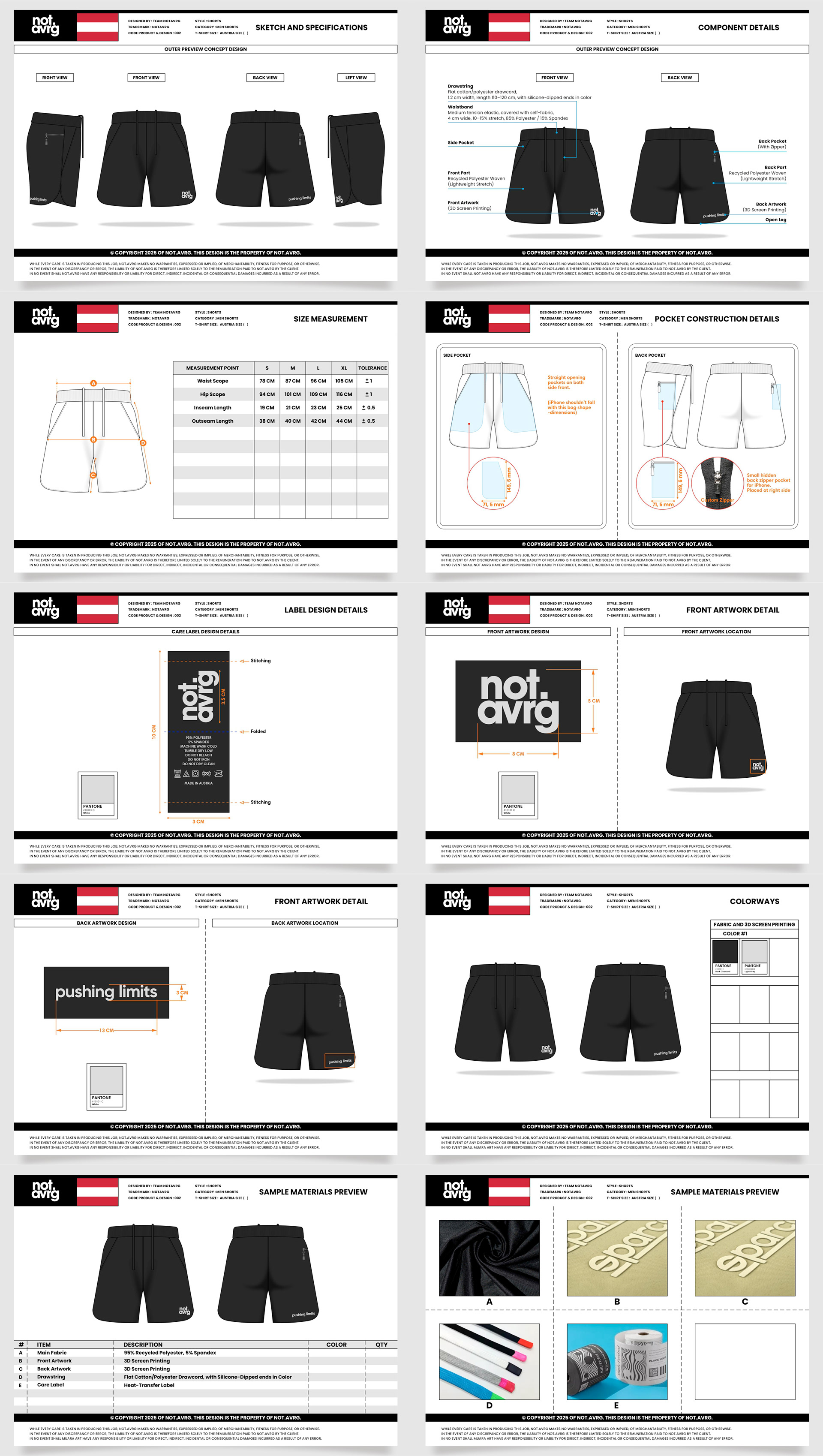 SHORTS DESIGN