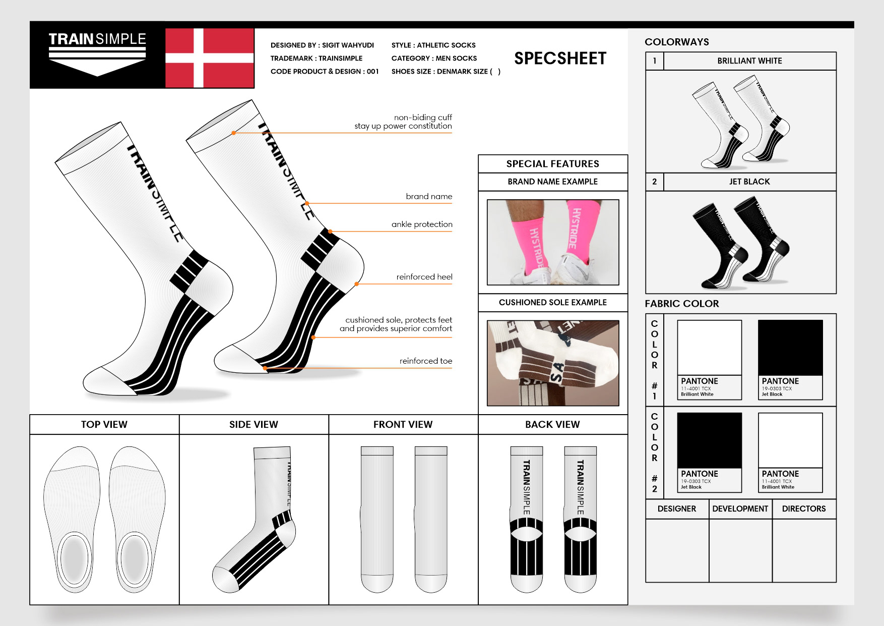 ATHLETIC SOCKS