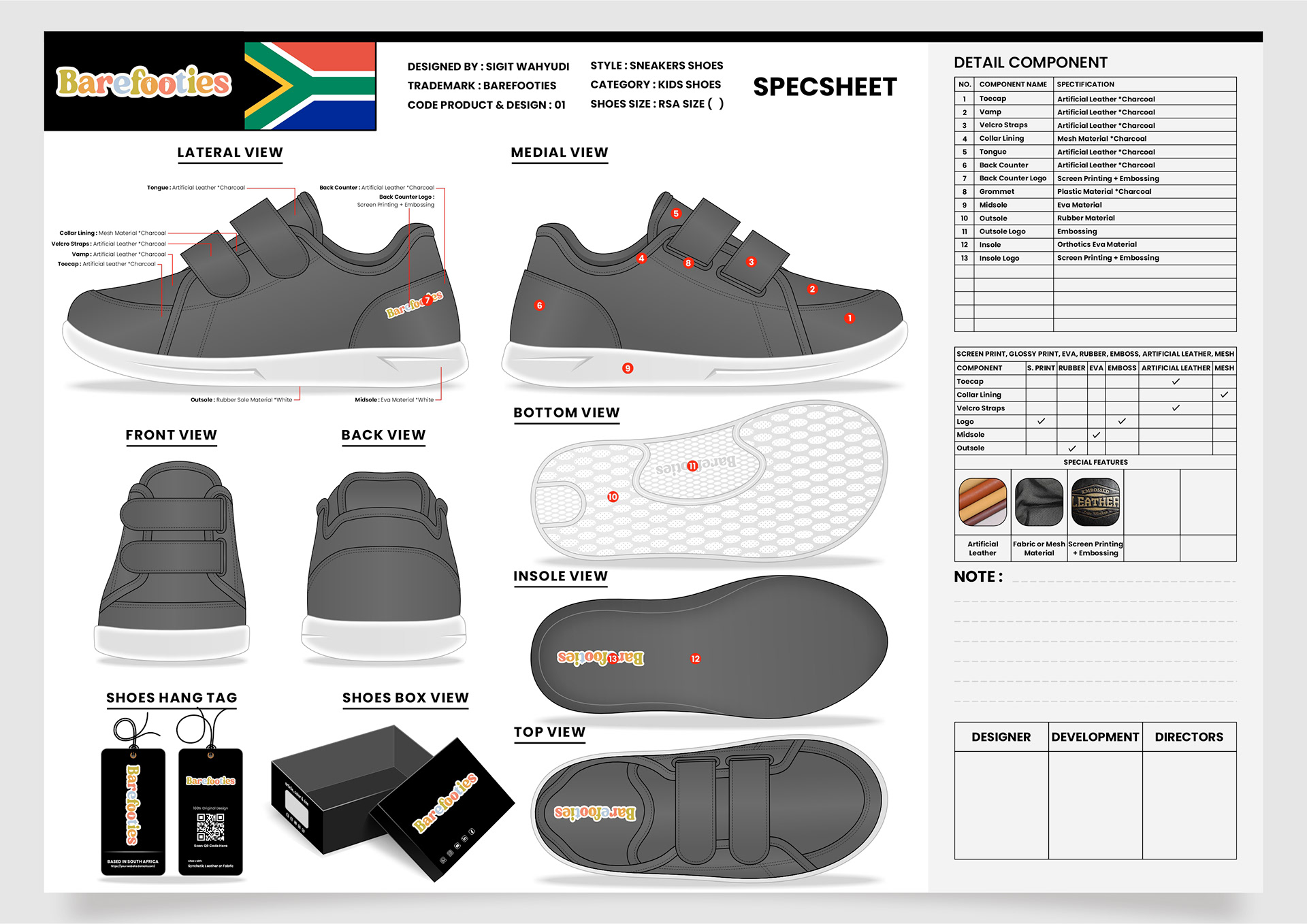 SNEAKERS SHOES DESIGN