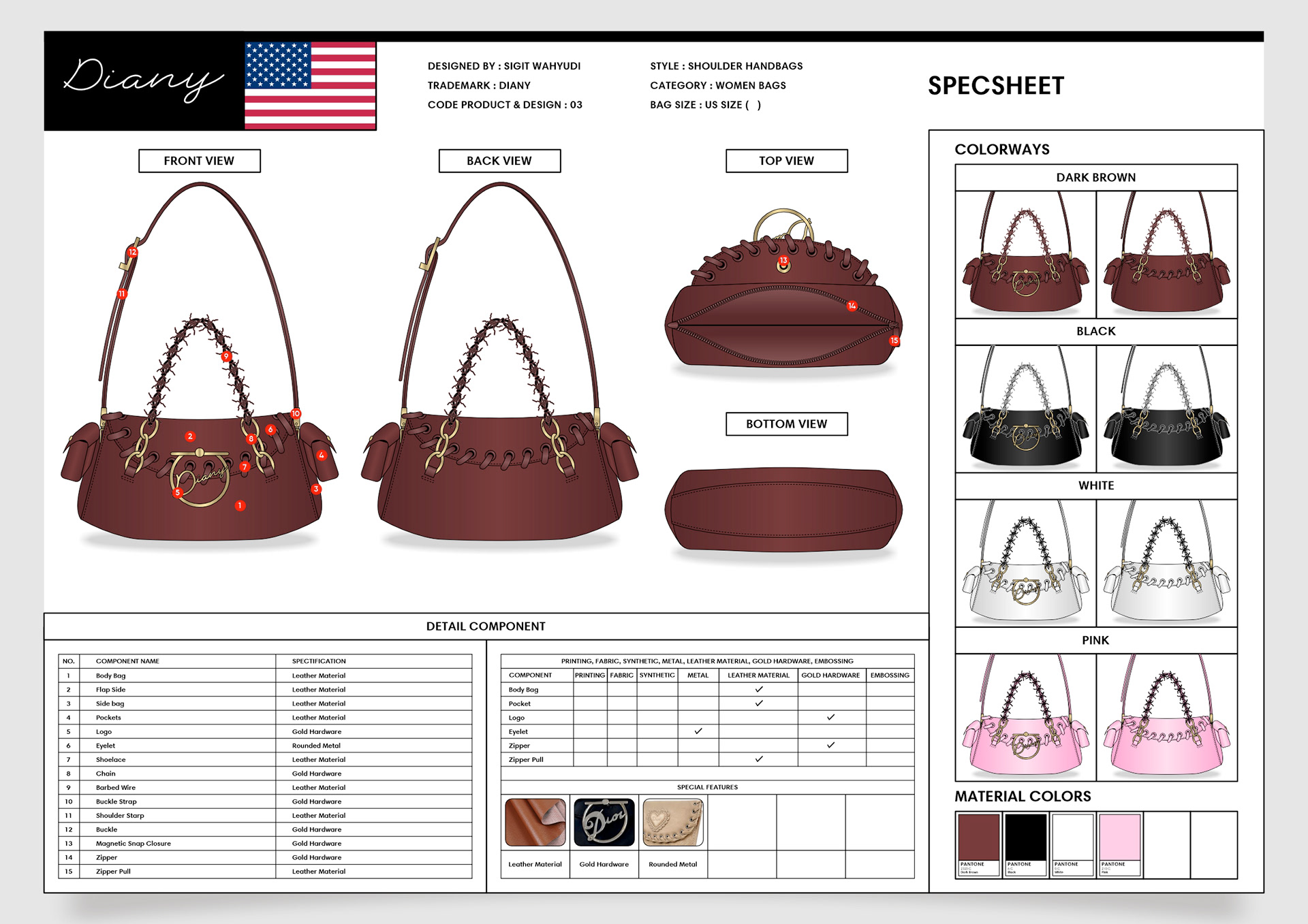SHOULDER HANDBAGS