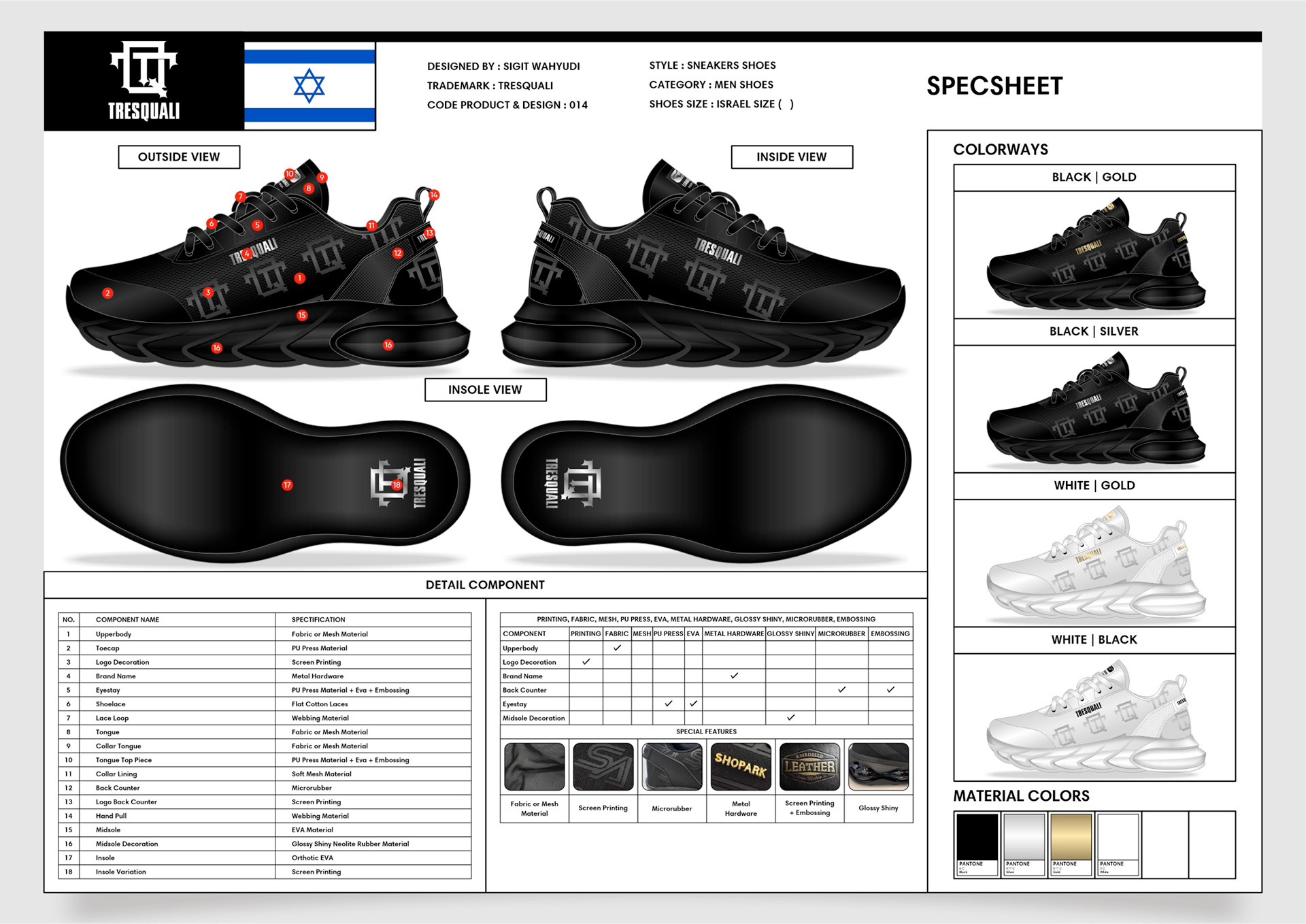 SNEAKERS SHOES