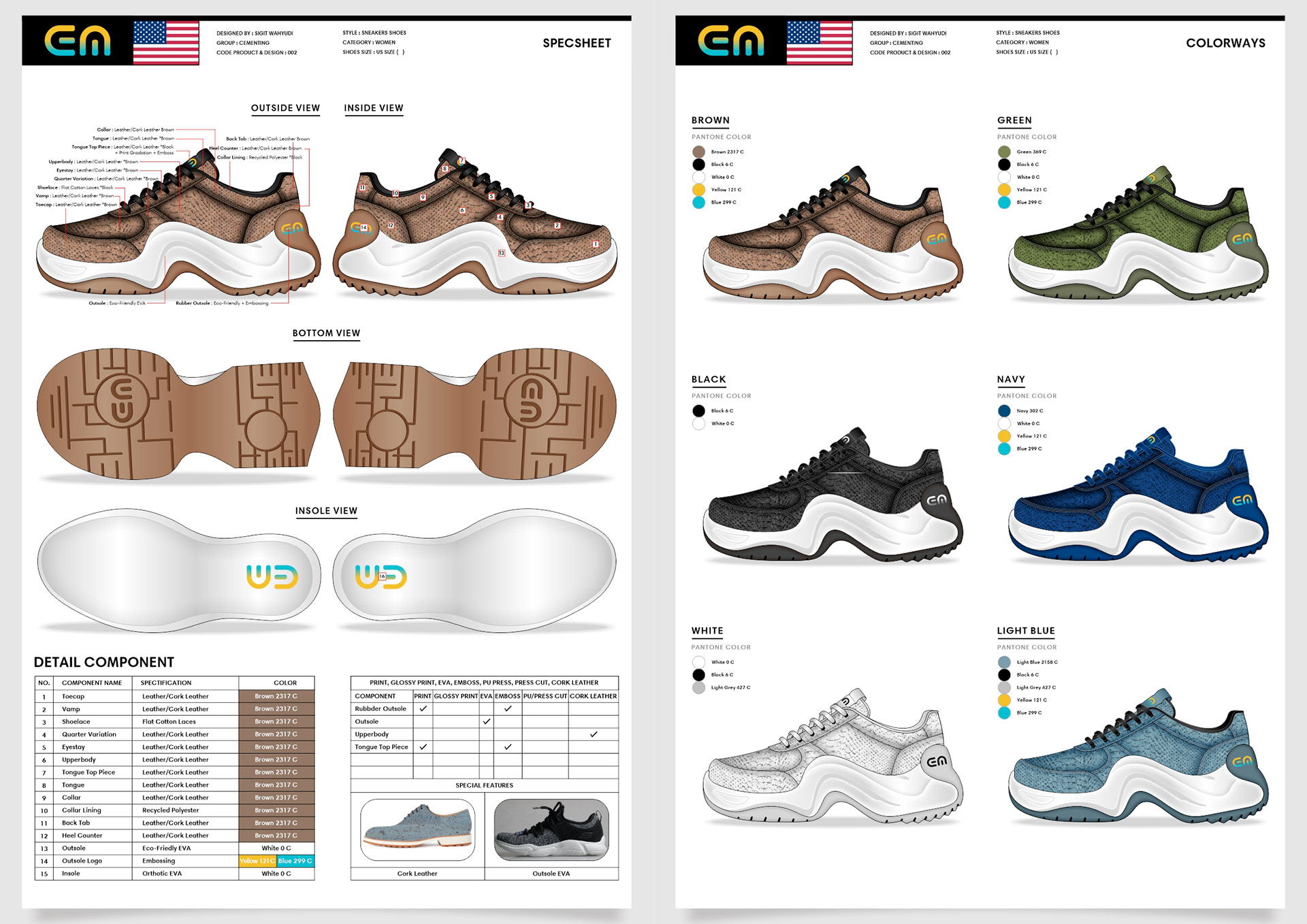 SNEAKERS SHOES