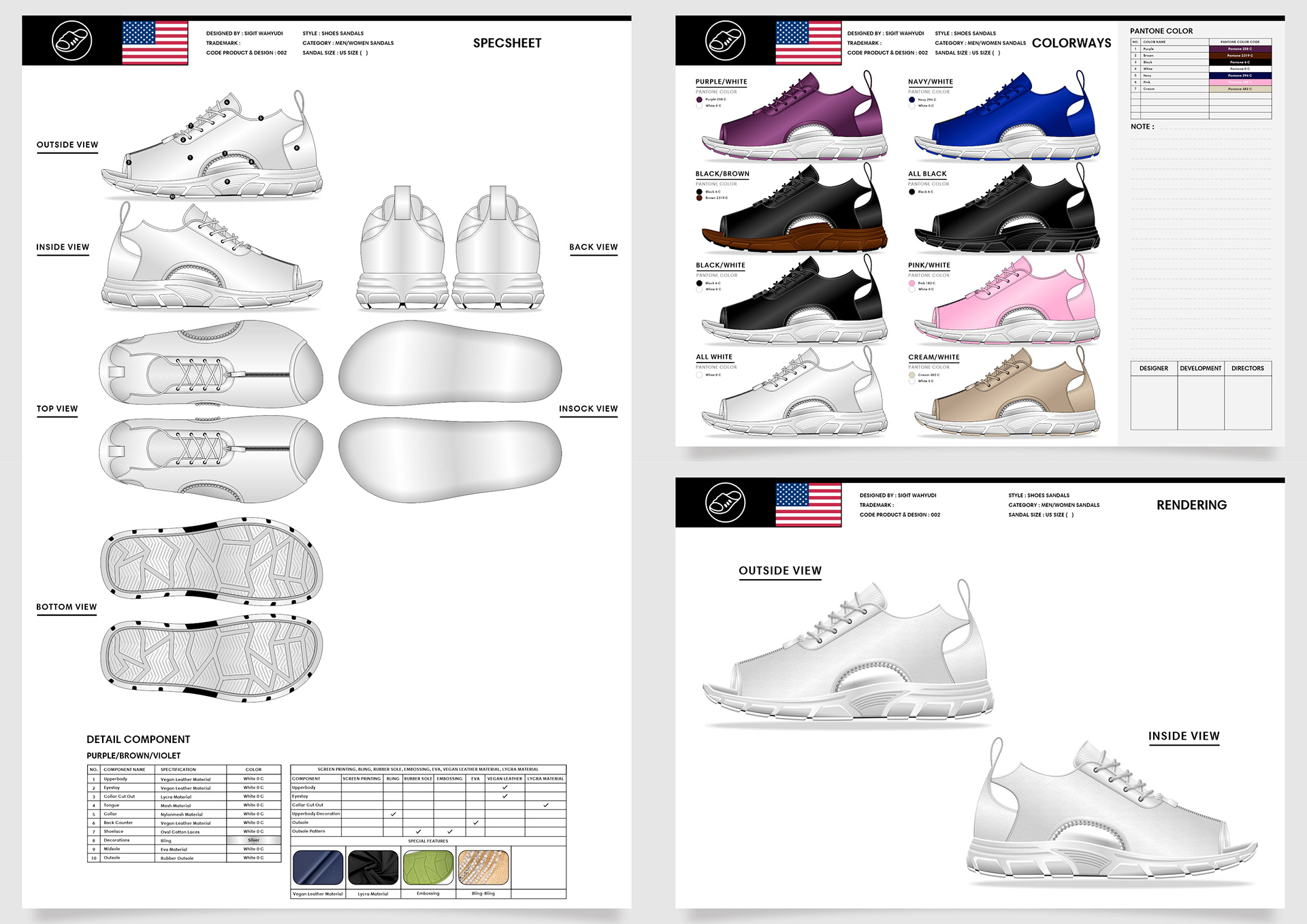 SHOES SANDALS