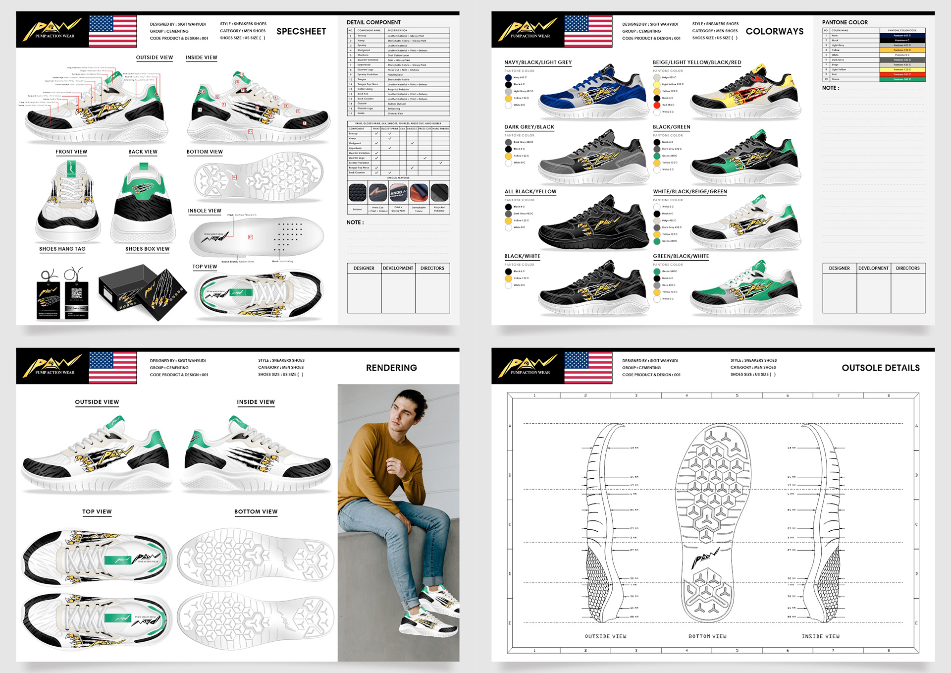SNEAKERS SHOES