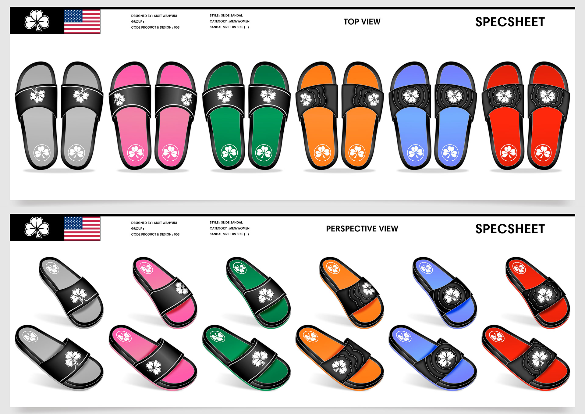SLIDE SANDALS