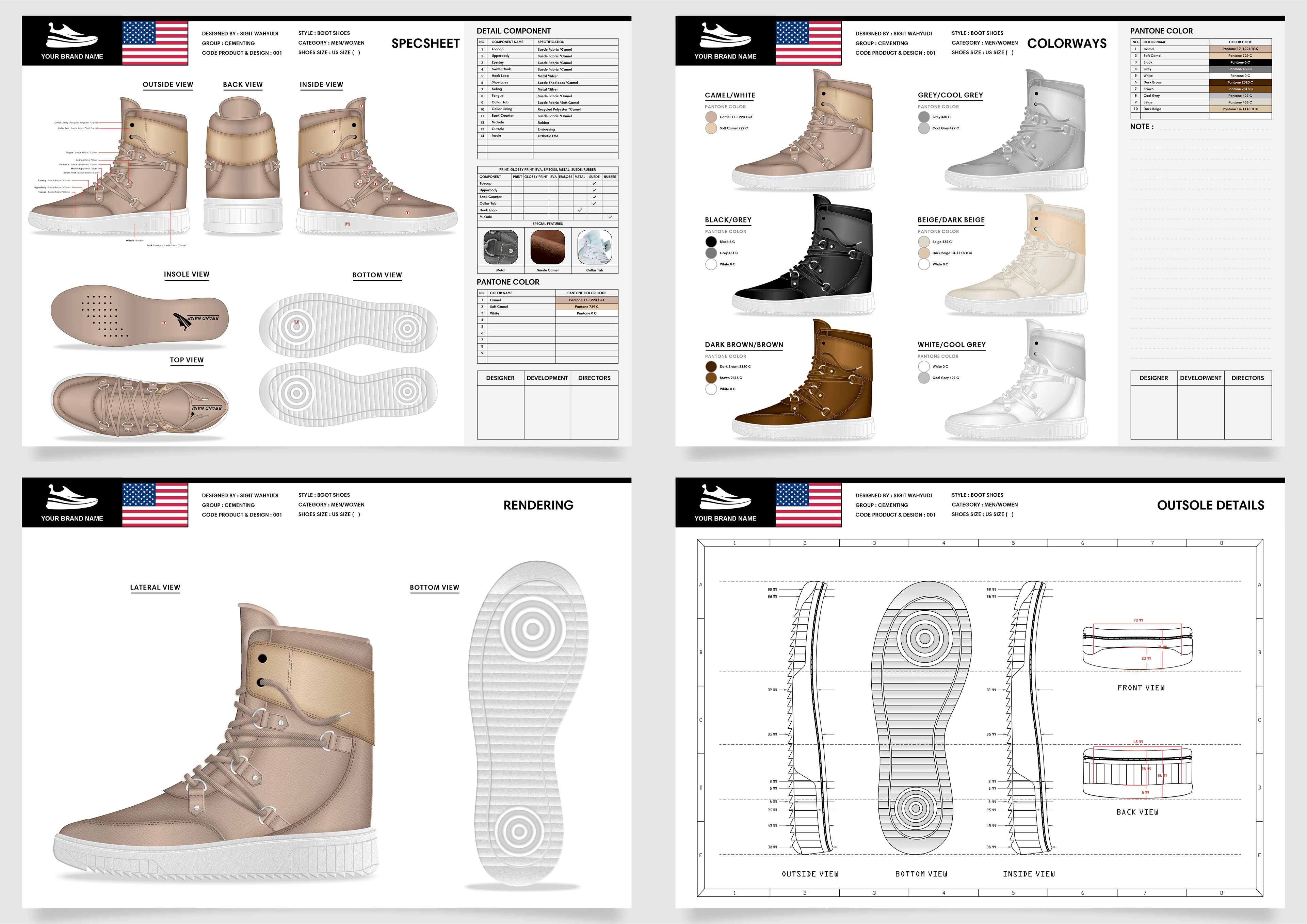 BOOTS SHOES