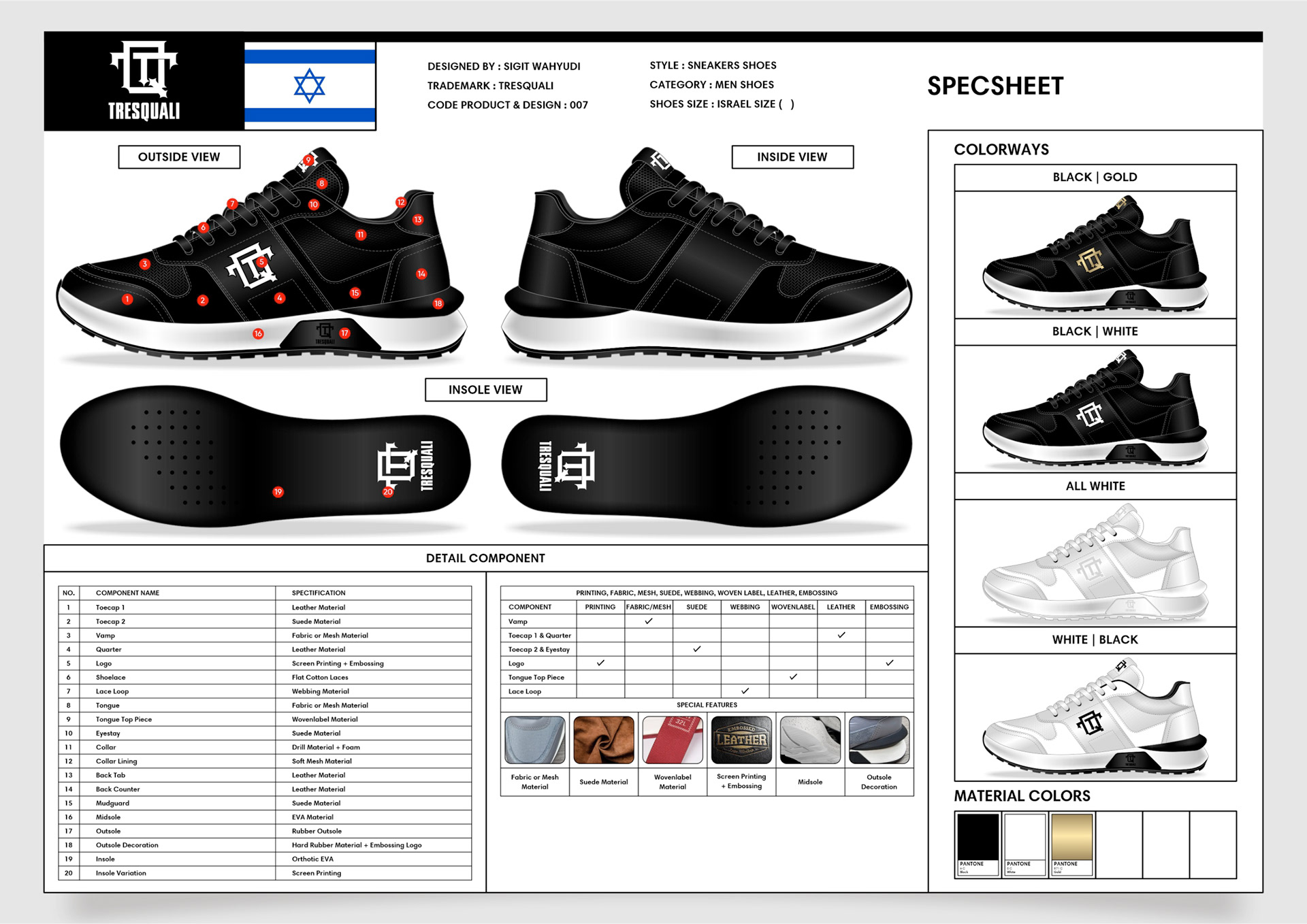 SNEAKERS SHOES