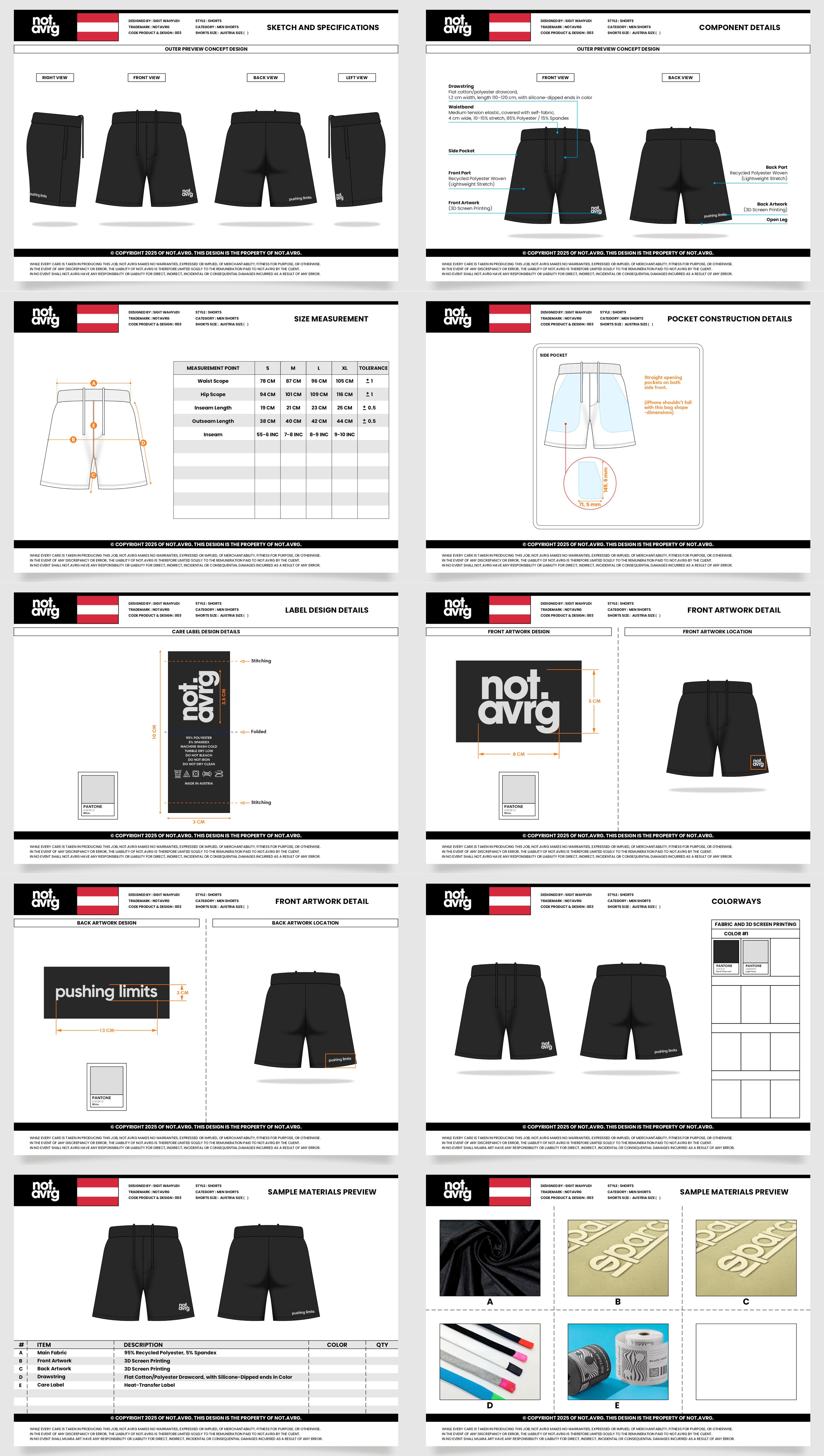 SHORTS DESIGN