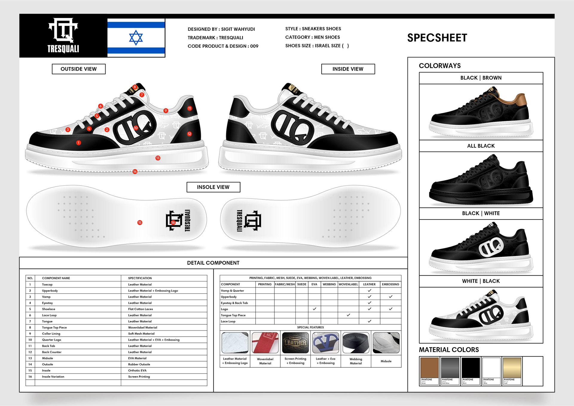 SNEAKERS SHOES