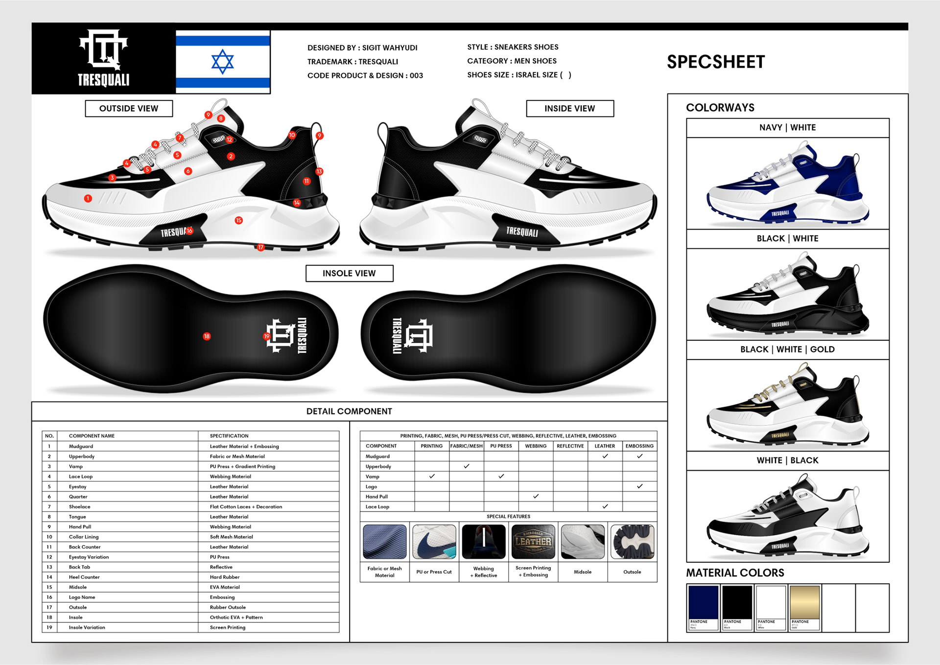 SNEAKERS SHOES