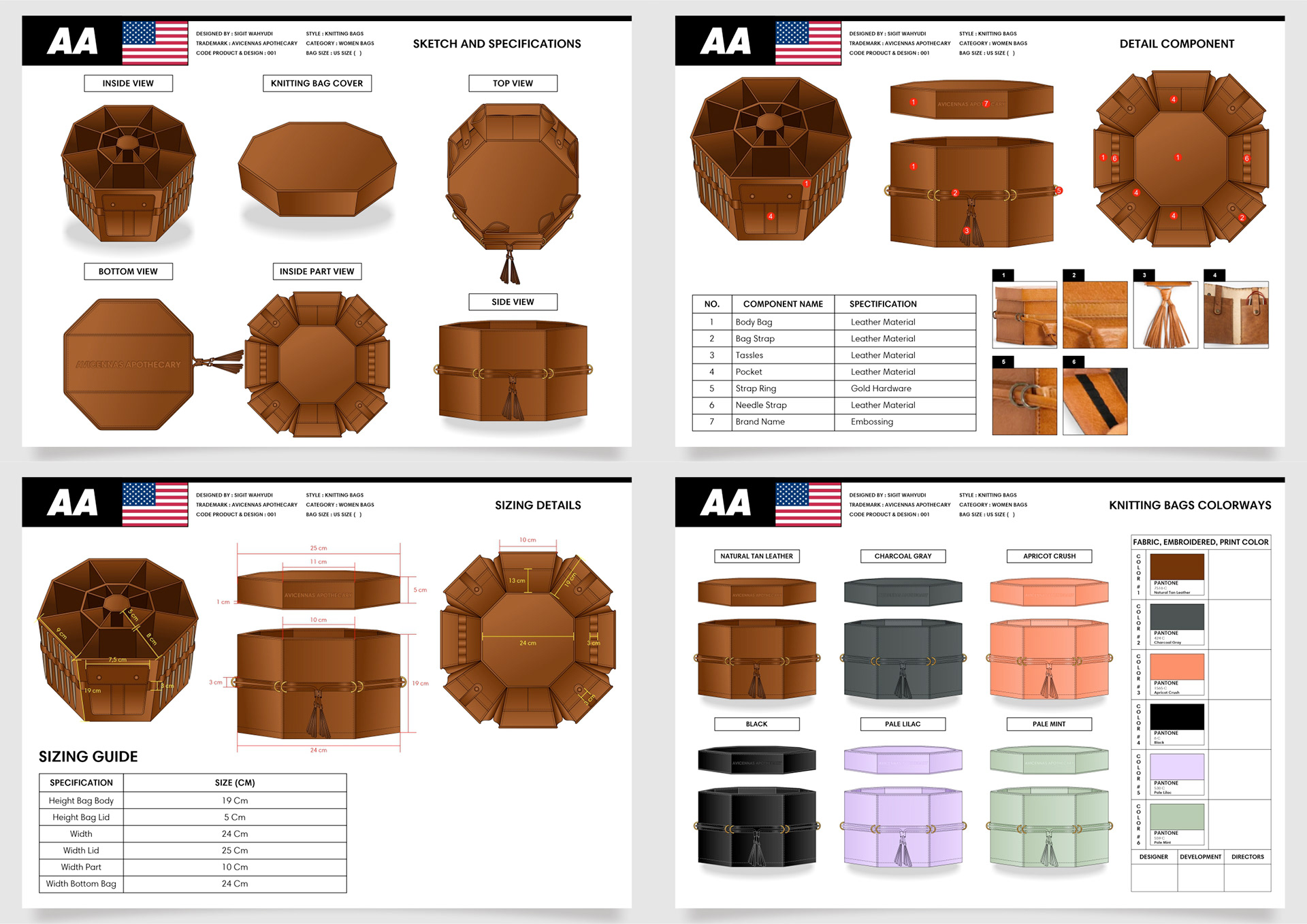 KNITTING BAGS DESIGN