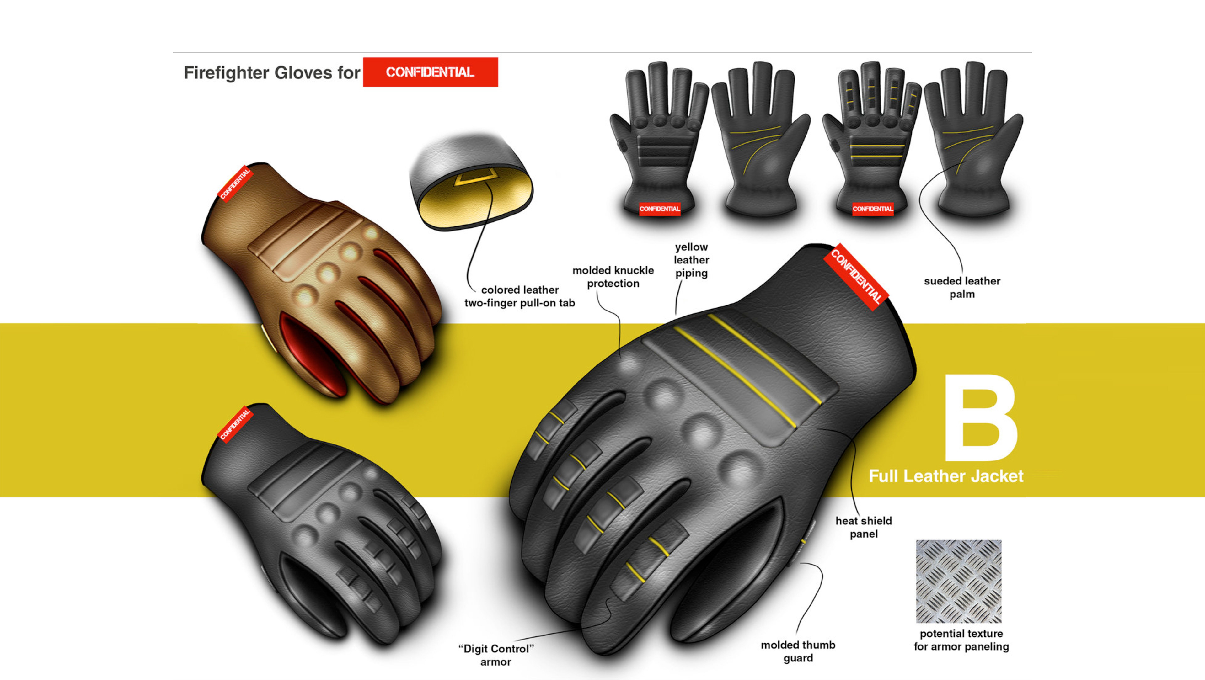 FIREFIGHTER GLOVES